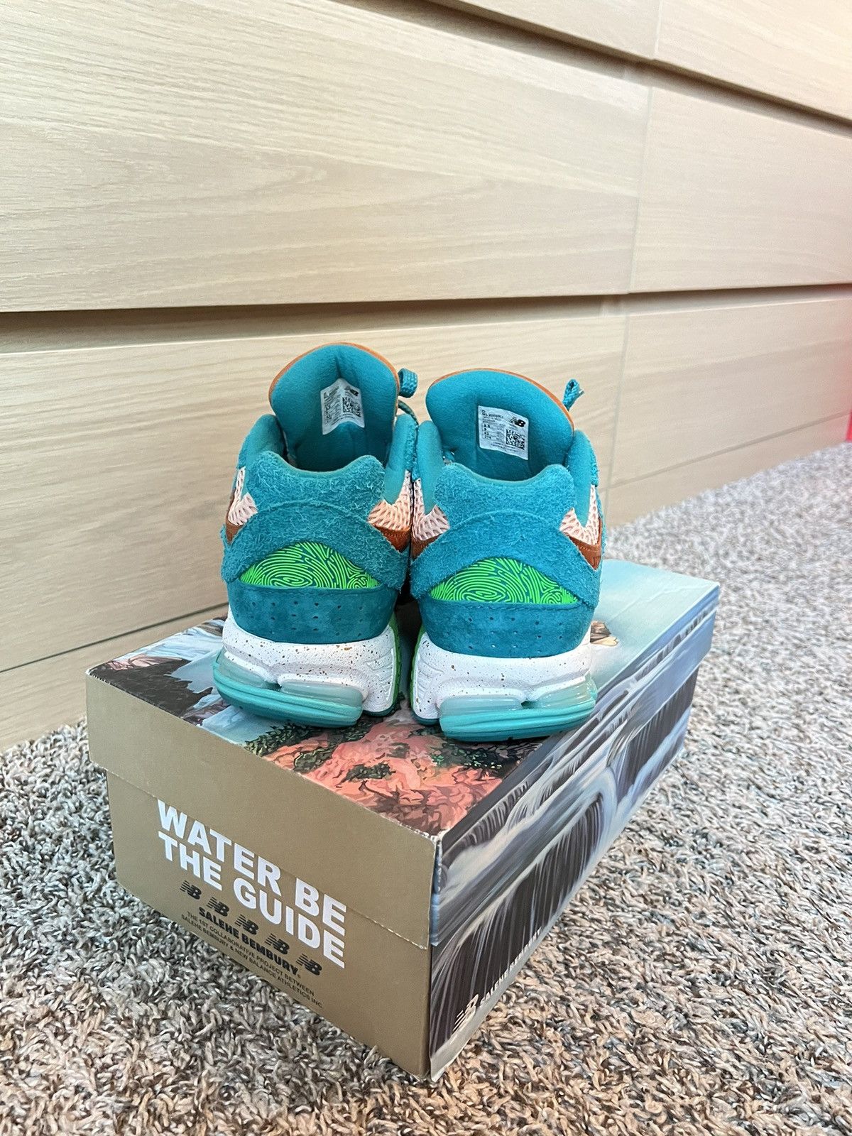 New Balance × Salehe Bembury New Balance 2002r Salehe Bembury 9.5 Size US 9.5 / EU 42-43 - 4 Thumbnail