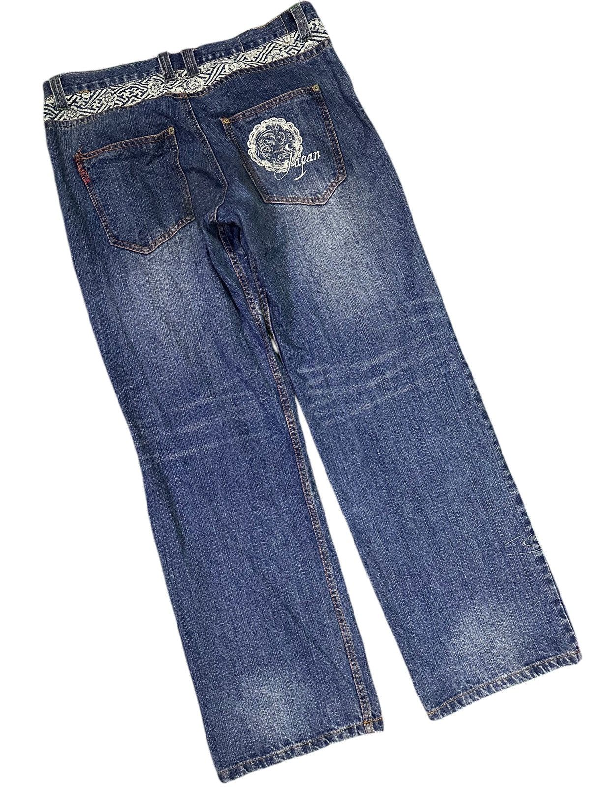 Kapital 💥Sukajan Style💥 JapaneseBrand Villast Denim Sukajan💥 Size US 34 / EU 50 - 2 Thumbnail