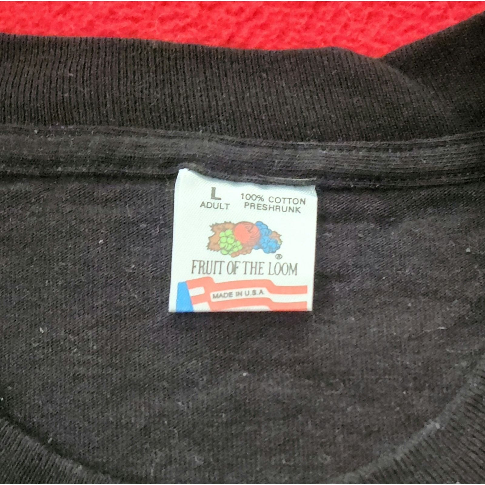 Fruit Of The Loom Authentic "Grateful-Davidson" Motor Cycles Vintage Shirt LRG Size US L / EU 52-54 / 3 - 6 Thumbnail