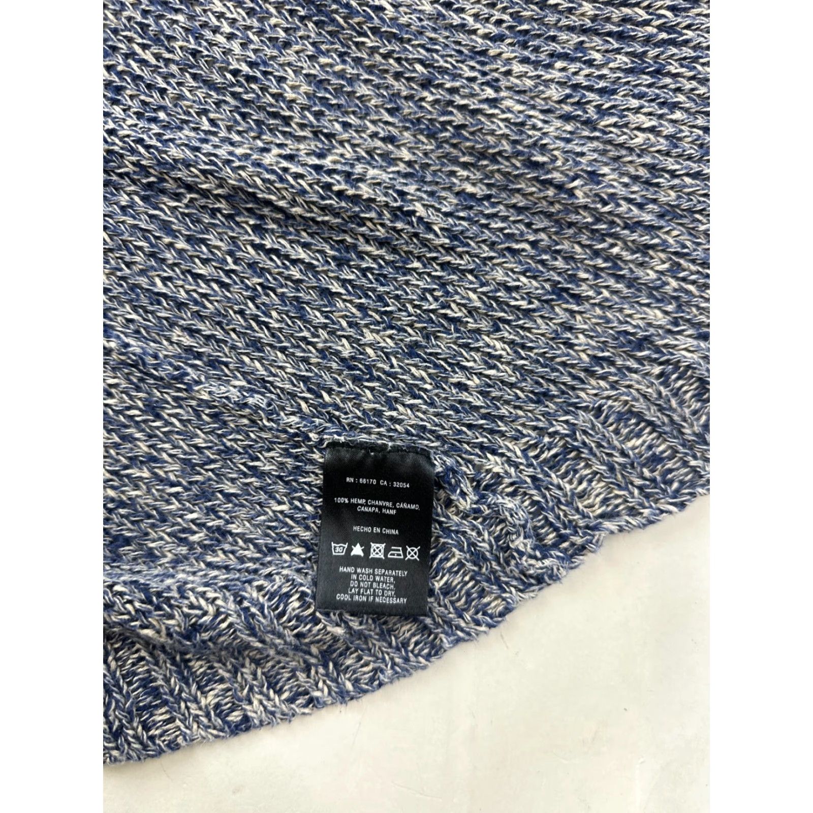 Arrow Sparrow Cardigan Womens Small Blue Heather Open Front Casual Sweater with Pockets Size S / US 4 / IT 40 - 4 Thumbnail