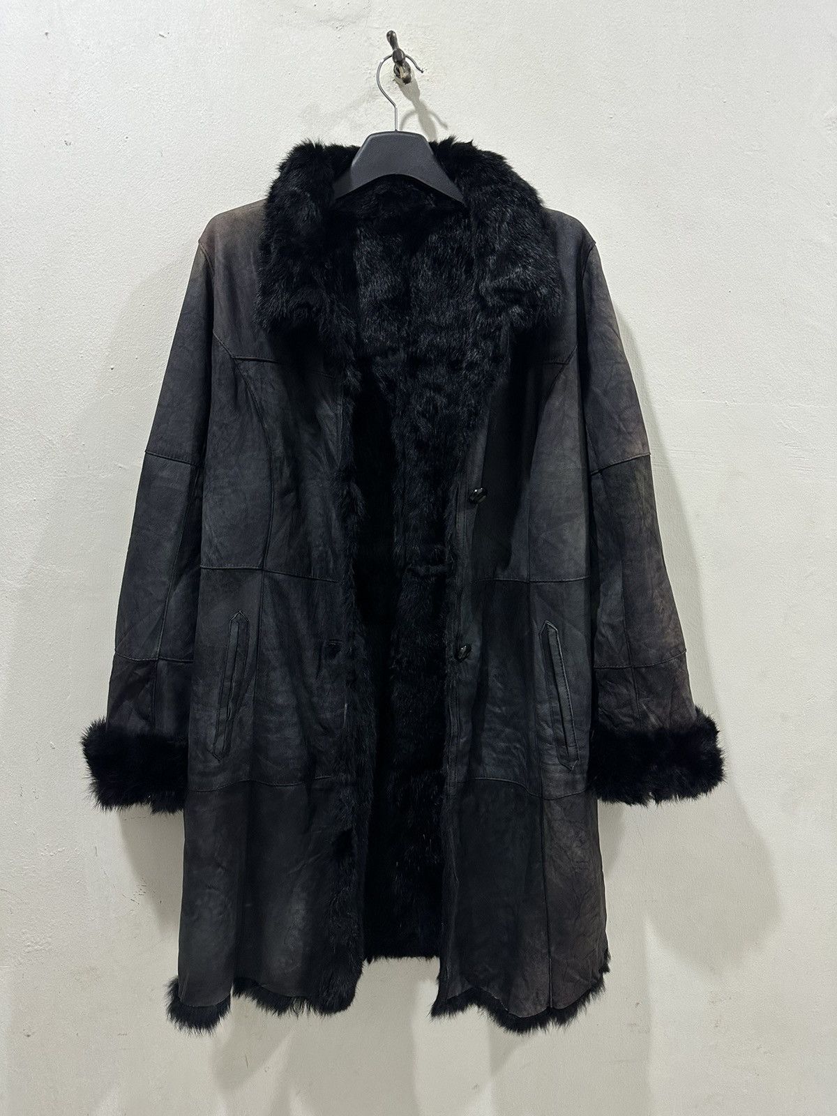 Vintage VTG Rabbit Fur J White Yukayo Jacket Size M / US 6-8 / IT 42-44 - 3 Thumbnail