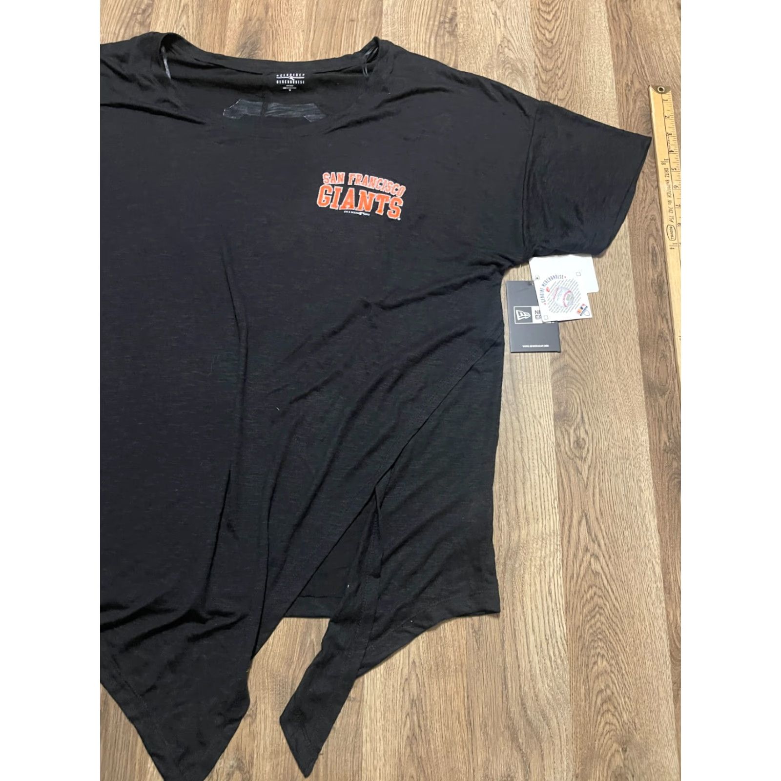 New Era New Era Shirt Womens 1X Black San Francisco GIANTS Baseball Team Shirt Women Plus Size Black GIANTS 1X Size XL / US 12-14 / IT 48-50 - 4 Thumbnail