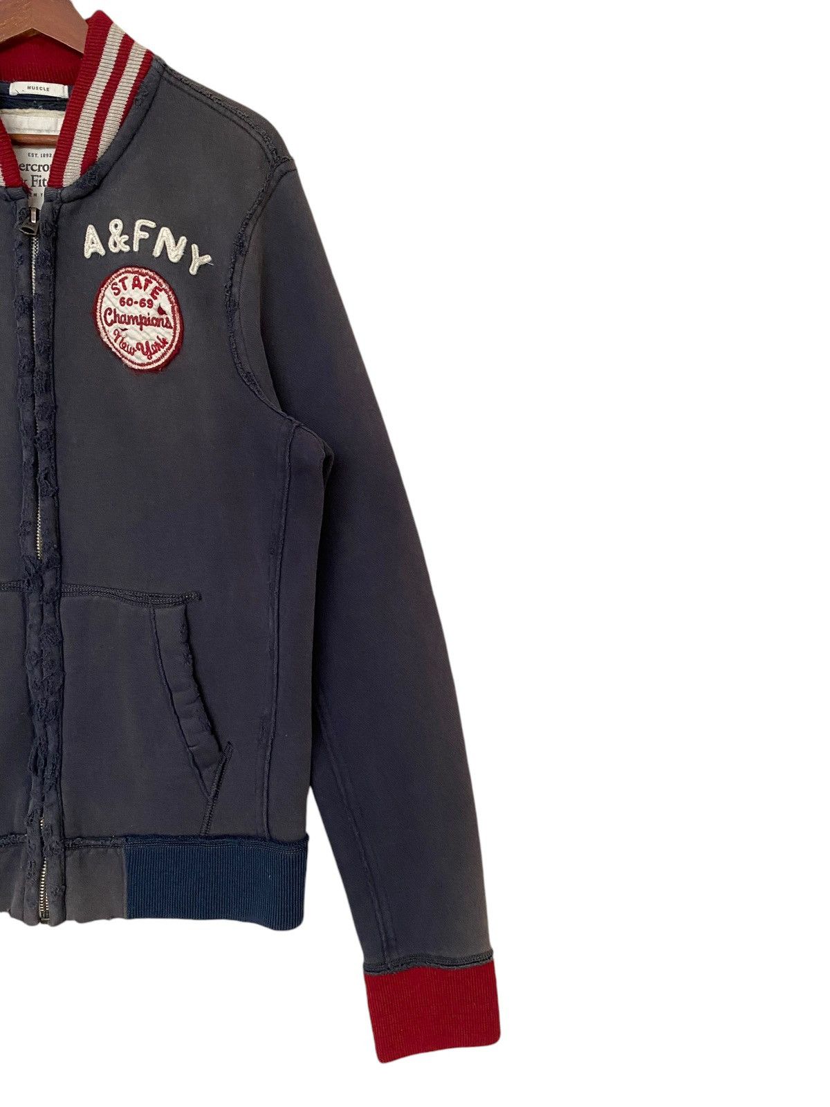 Abercrombie & Fitch × Designer × Vintage Vintage Brand Abercrombie & Fitch Zipper Jacket 2000s Size US L / EU 52-54 / 3 - 6 Thumbnail
