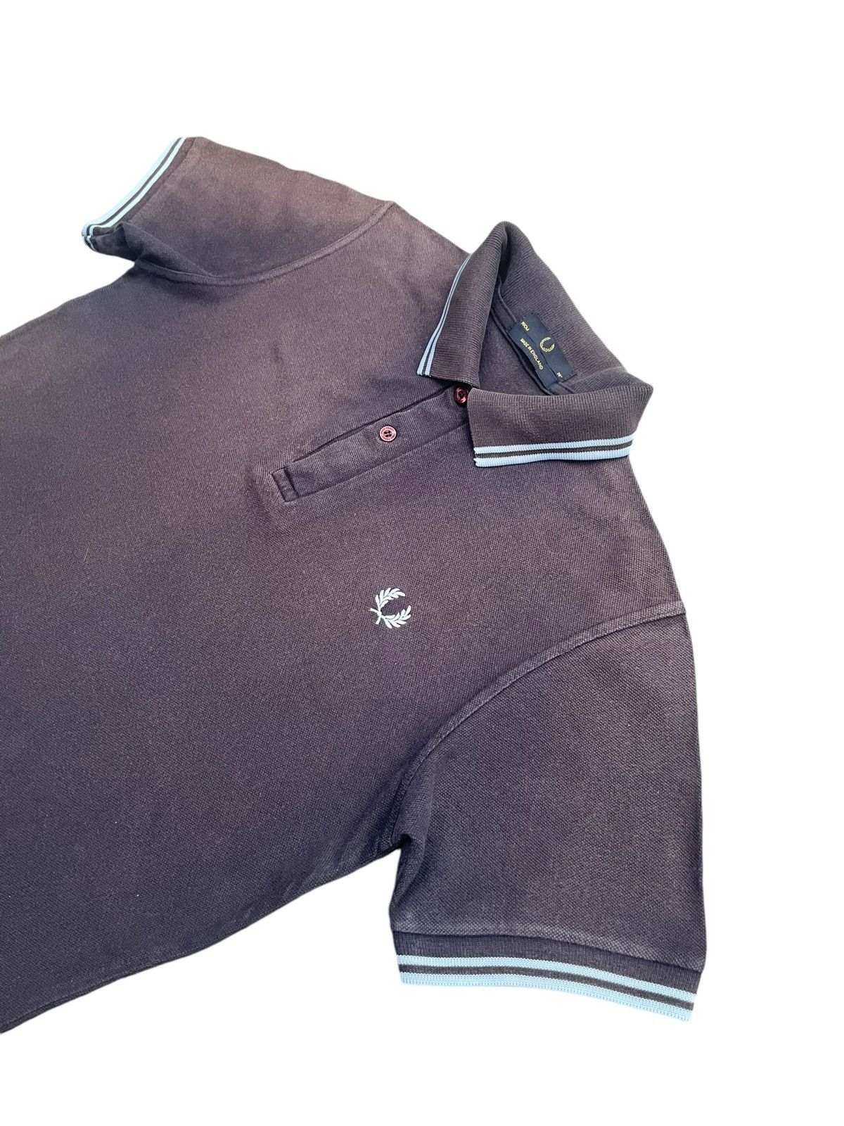 Fred Perry Vintage Fred Perry Twin Trapped Polo Size US M / EU 48-50 / 2 - 2 Thumbnail