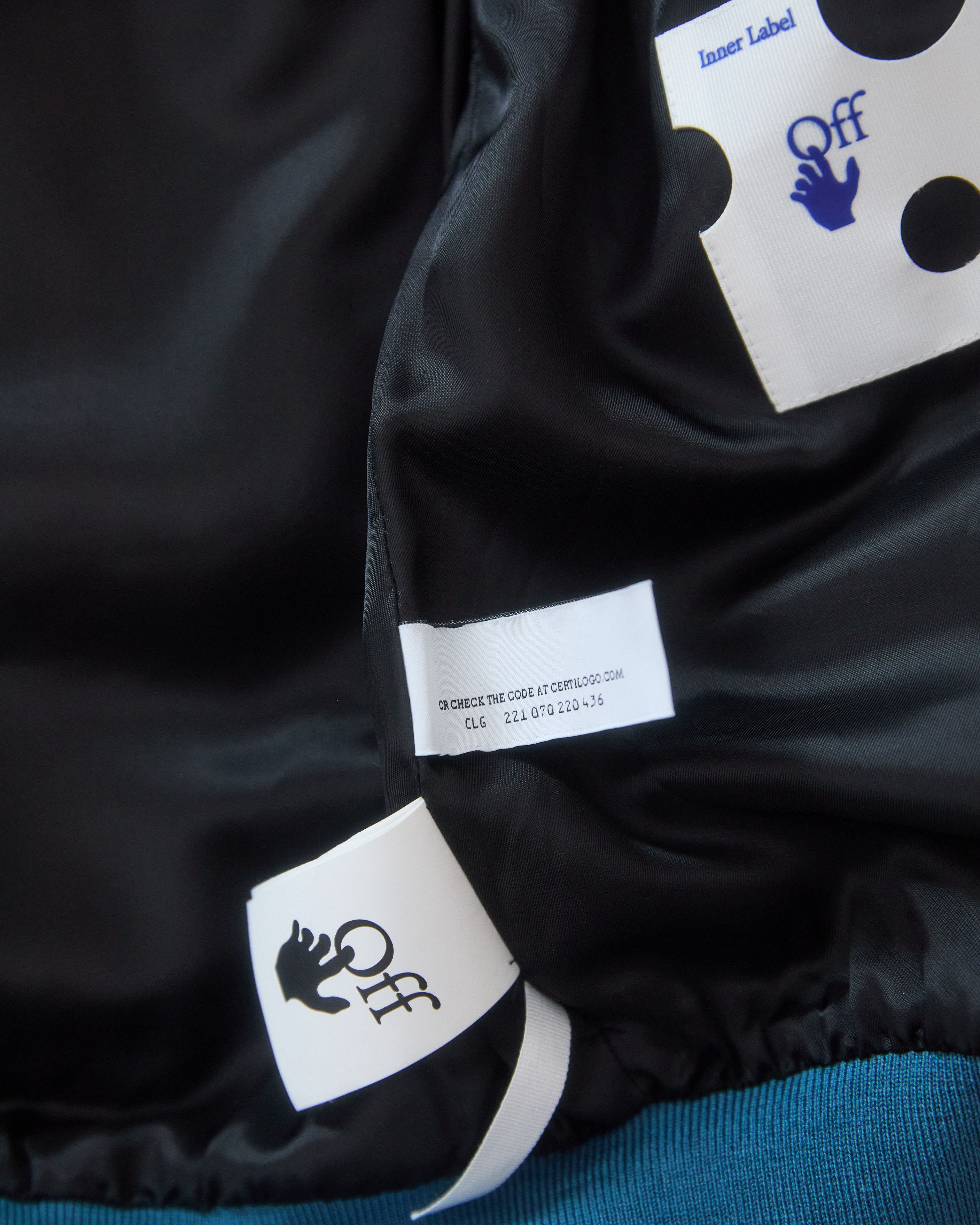 Nordstrom × Off-White Off-White x Nordstrom Strass Varsity Jacket Size US M / EU 48-50 / 2 - 12 Thumbnail