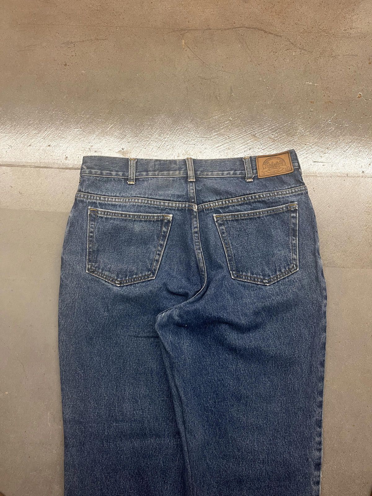 Cabelas Cabelas Double Knee Carpenter Work Straight Leg Jeans Size US 34 / EU 50 - 6 Thumbnail