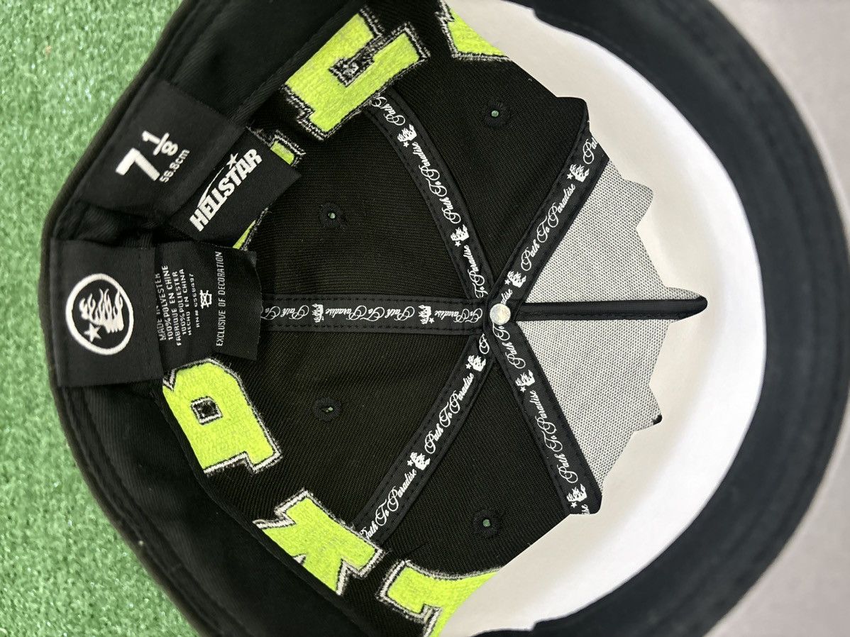 HELLSTAR Hellstar Neon Black OG Patch Fitted Hat 7 1/8 Size ONE SIZE - 5 Thumbnail
