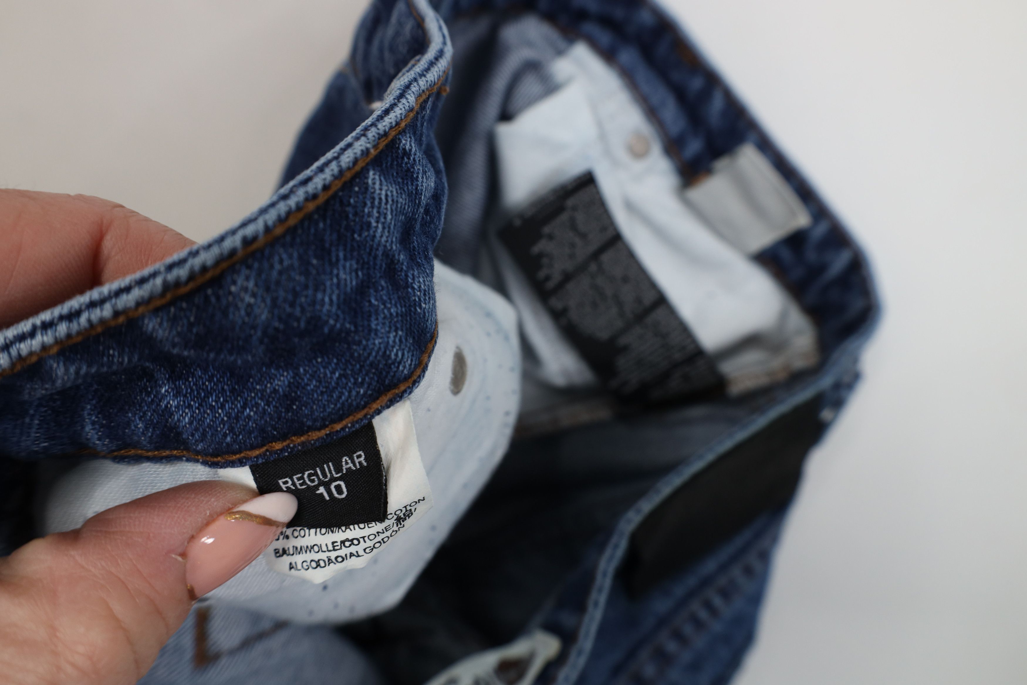 Harley Davidson Vintage Y2K Harley Davidson Flared Wide Leg Denim Jeans Blue Size 32" / US 10 / IT 46 - 9 Thumbnail