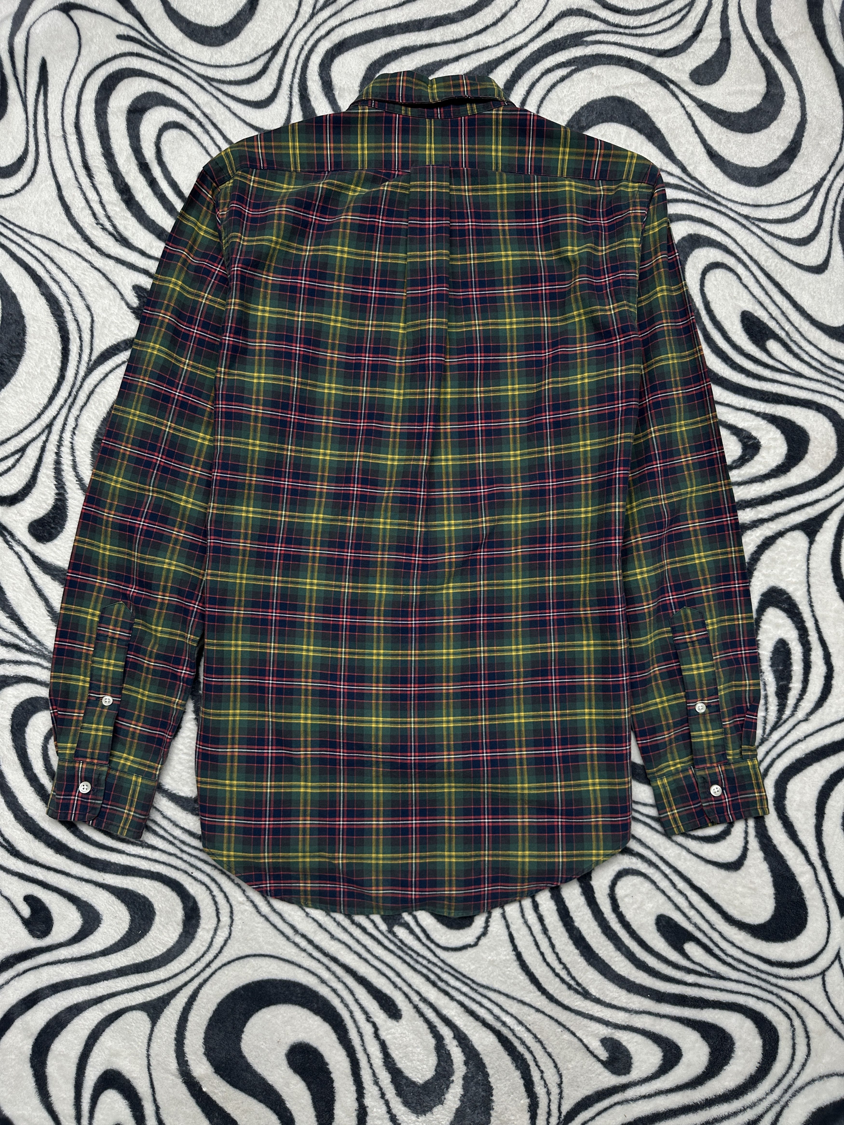 Polo Ralph Lauren Polo Ralph Lauren Mens Long Sleeve Plaid Shirt Size US S / EU 44-46 / 1 - 9 Thumbnail