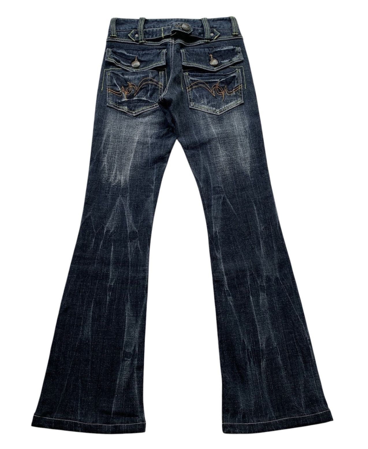 14th Addiction Queens Pop Clawmark Tornado Mart ifsix LGB Flared Jeans Size US 26 / EU 42 - 10 Thumbnail
