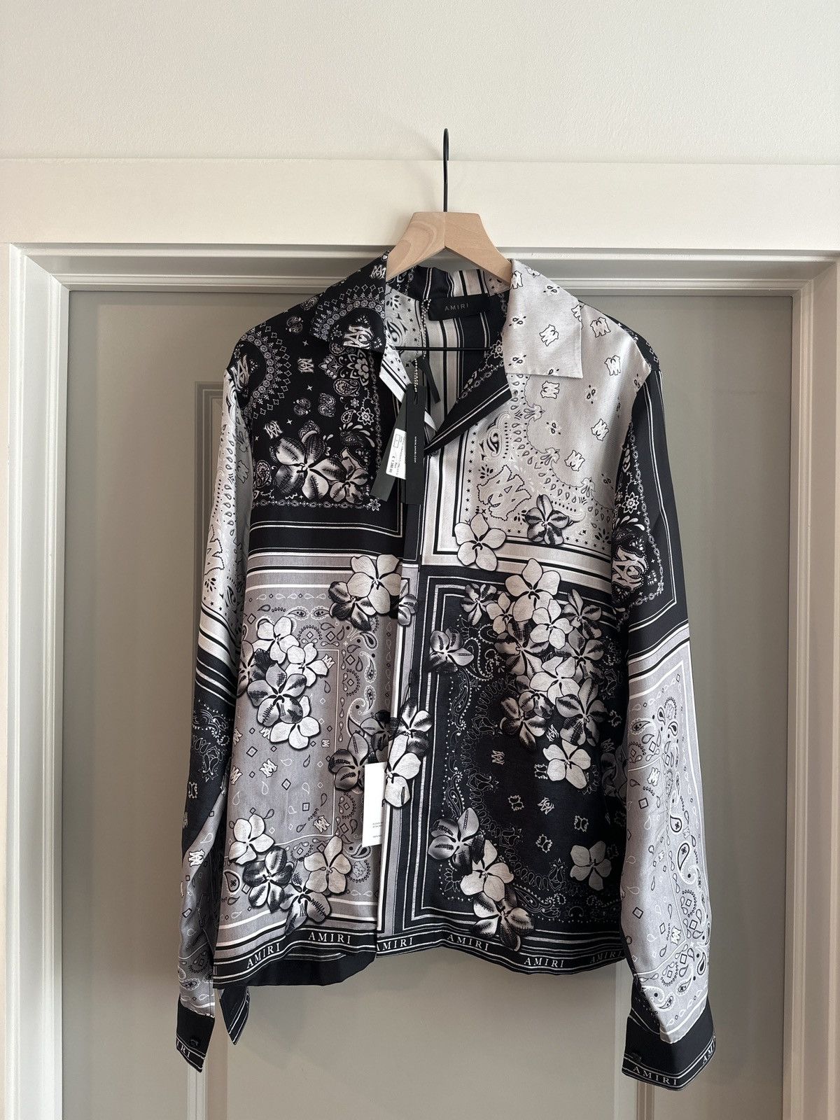 Amiri Amiri bandana shirt Size US L / EU 52-54 / 3 - 1 Thumbnail