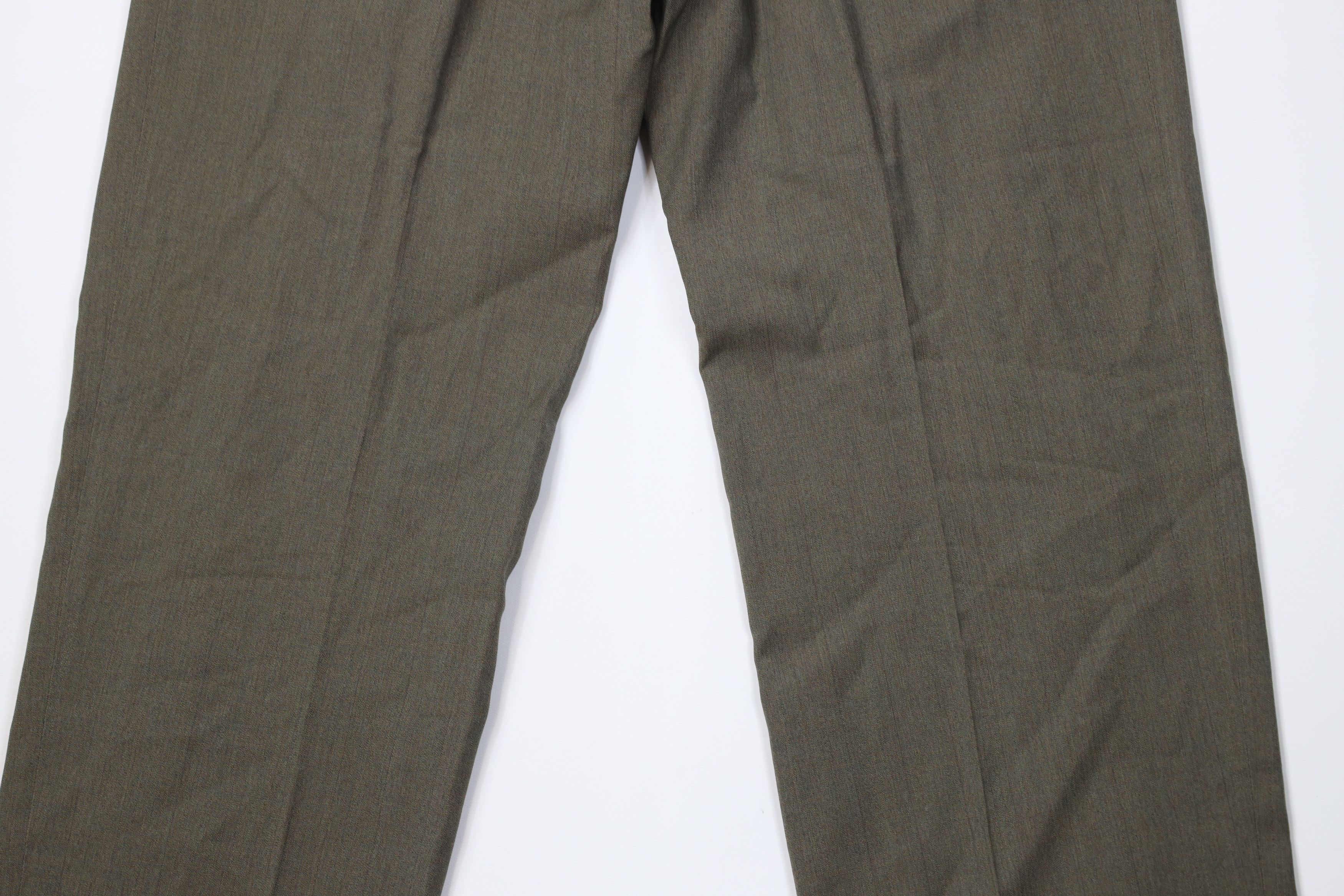Vintage Vintage 70s Streetwear Wool Blend Wide Leg Chino Pants Size US 34 / EU 50 - 14 Thumbnail