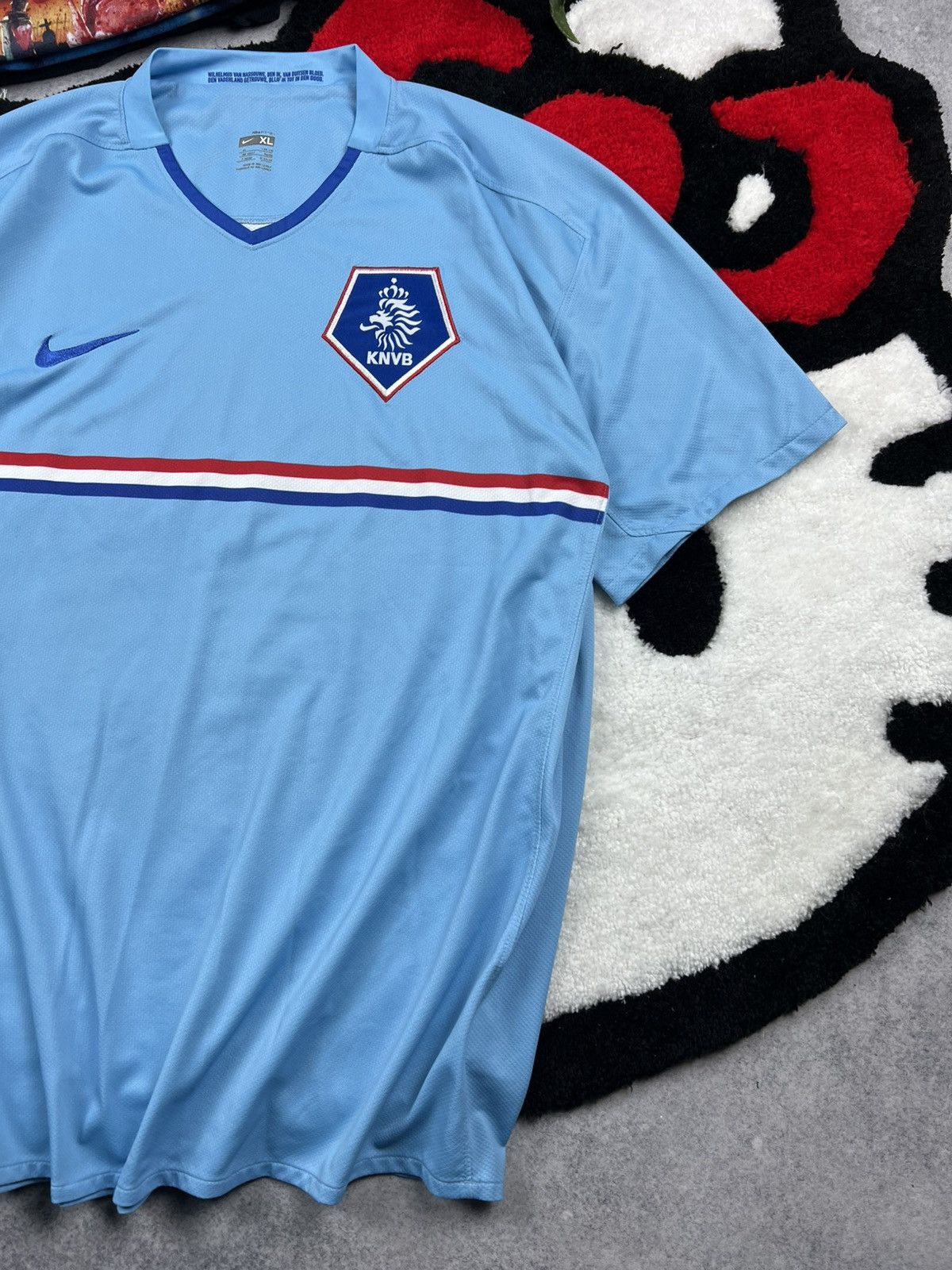 Nike Vintage Nike Netherlands 2008 Blockcore Y2K Soccer Jersey Size US XL / EU 56 / 4 - 3 Thumbnail