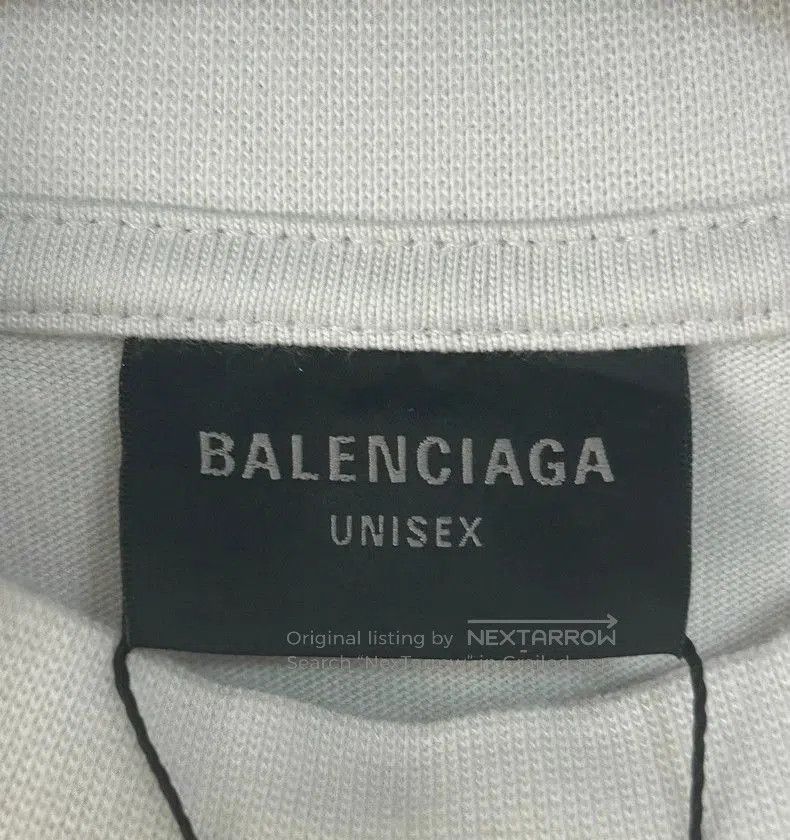 Balenciaga Balenciaga Blue Ring Logo Short Sleeve T-shirt. Size US M / EU 48-50 / 2 - 4 Thumbnail