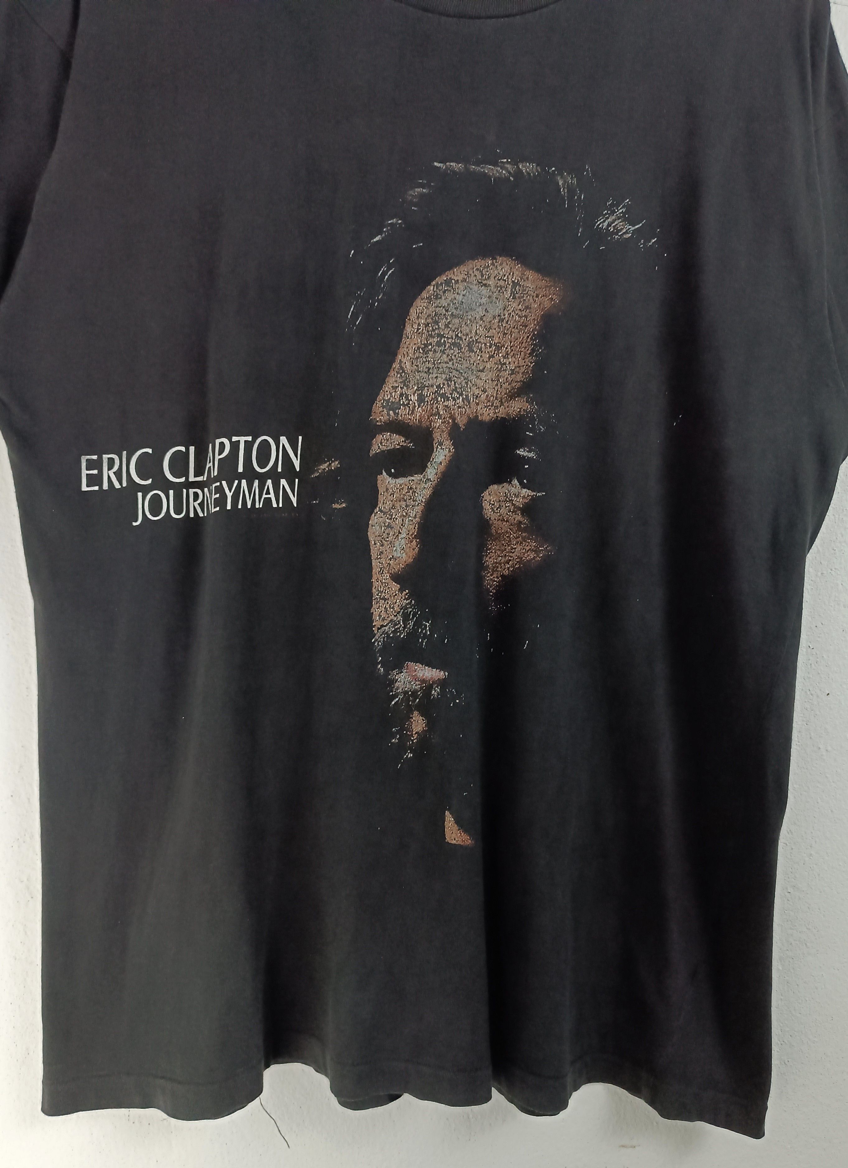 Band Tees VINTAGE 90'S ERIC CLAPTON JOURNEYMAN TOUR pink floyd hendrix Size US L / EU 52-54 / 3 - 5 Thumbnail