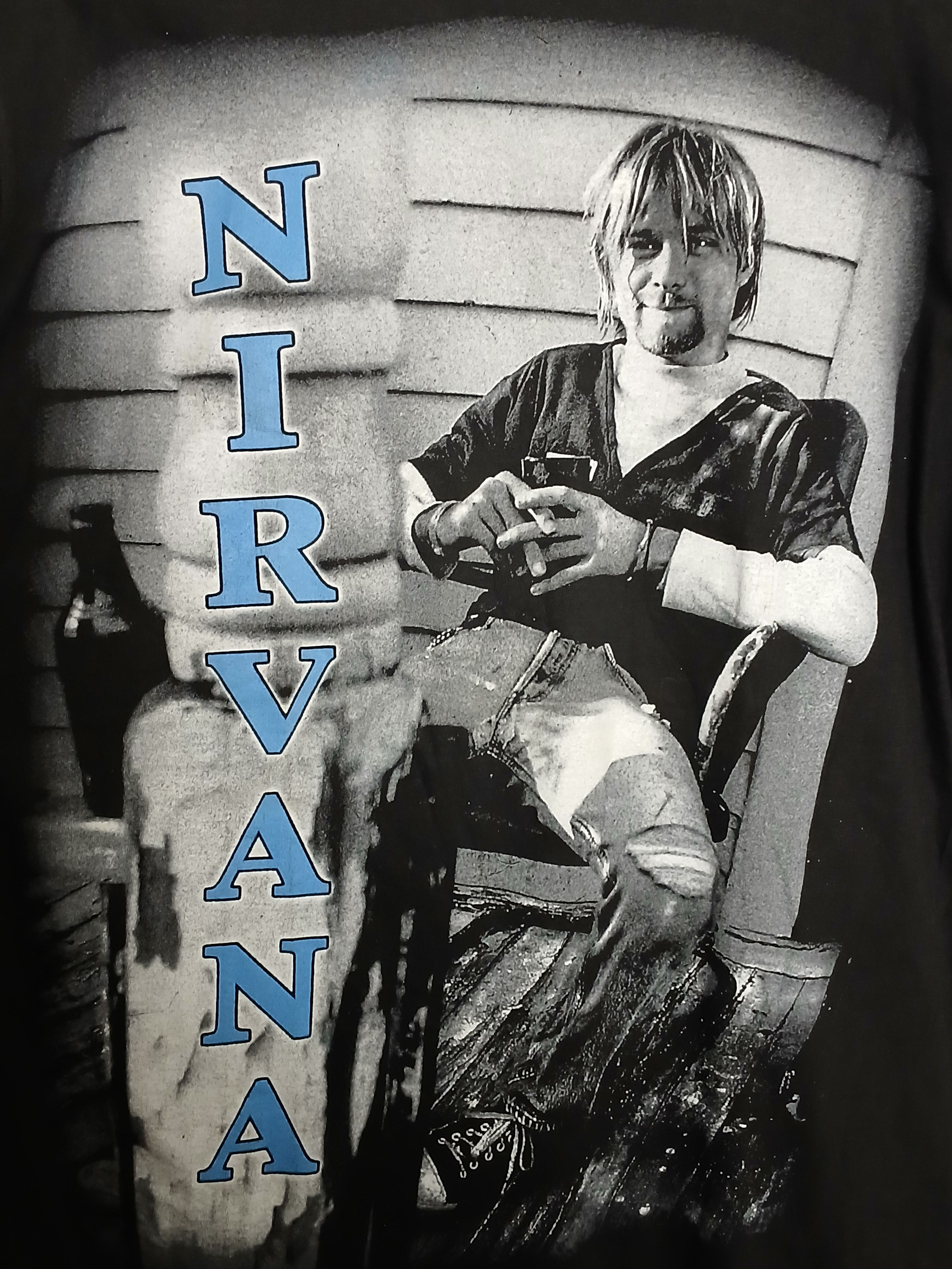 Band Tees × Nirvana Nirvana Kurt Cobain T-Shirt Size US S / EU 44-46 / 1 - 3 Thumbnail