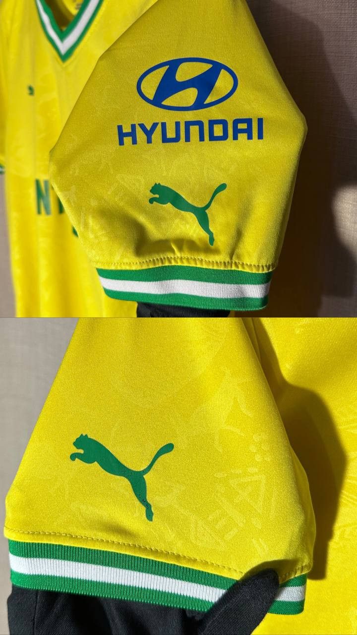 Puma Mamelodi Sundowns home 2022/23 Puma Football Shirt Jersey Size US XS / EU 42 / 0 - 3 Thumbnail