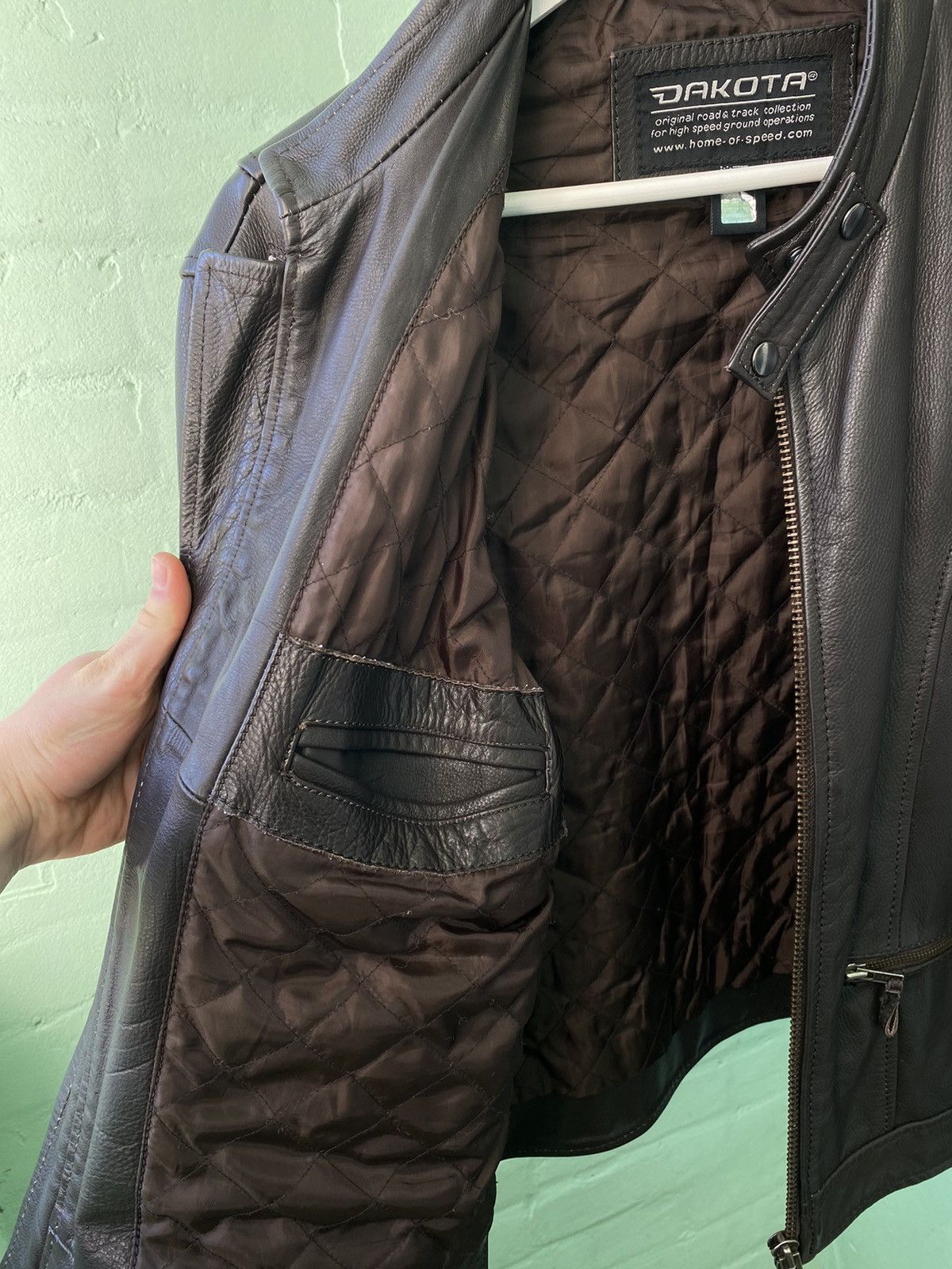 Formula 1 × Tag Heuer × Vintage Tag Heuer Grand Prix Dakota Leather Jacket Steve McQueen Size US L / EU 52-54 / 3 - 9 Thumbnail