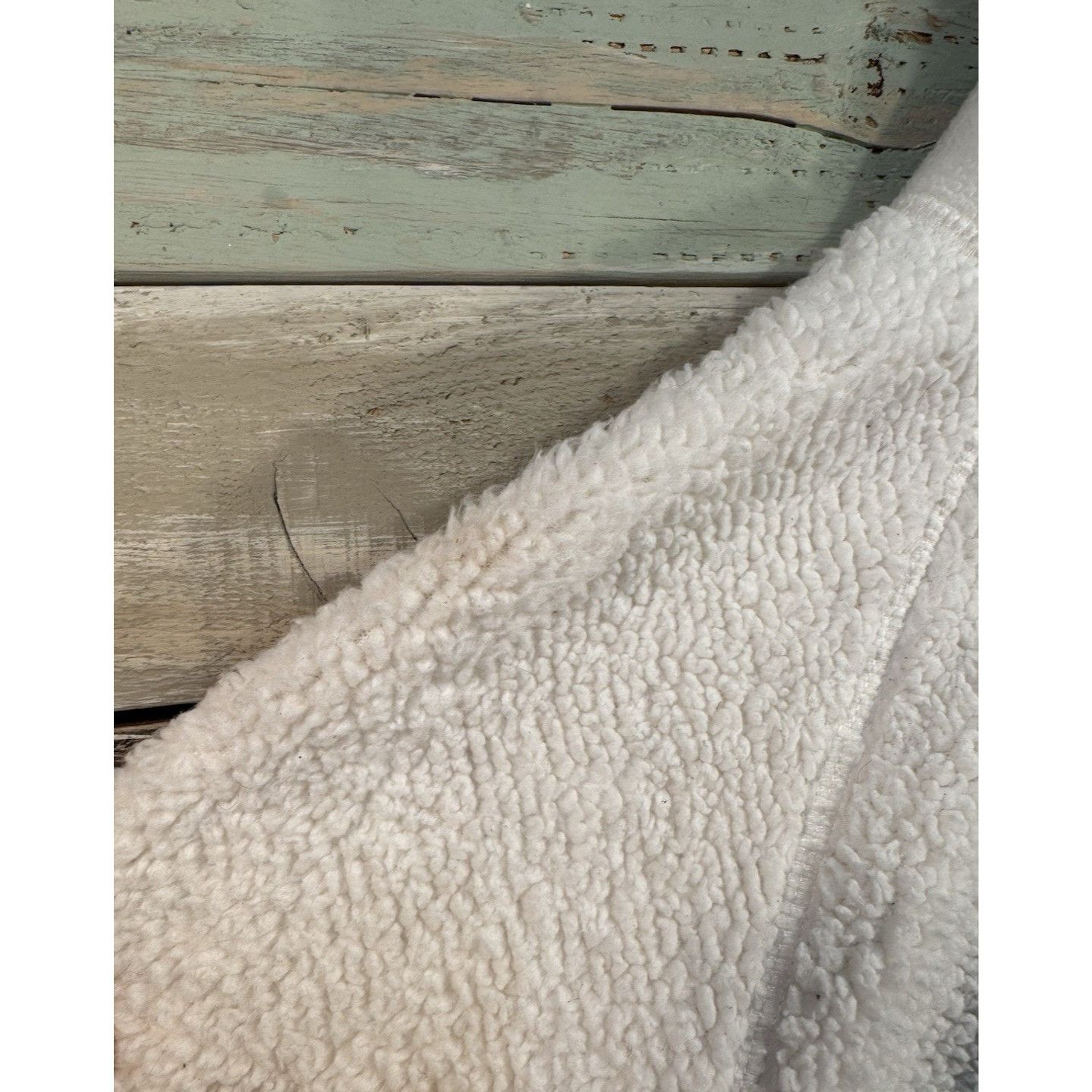 Faded Glory Faded-Glory Women's White Fleece Zipper Sweater Jacket Size Size M / US 6-8 / IT 42-44 - 14 Thumbnail