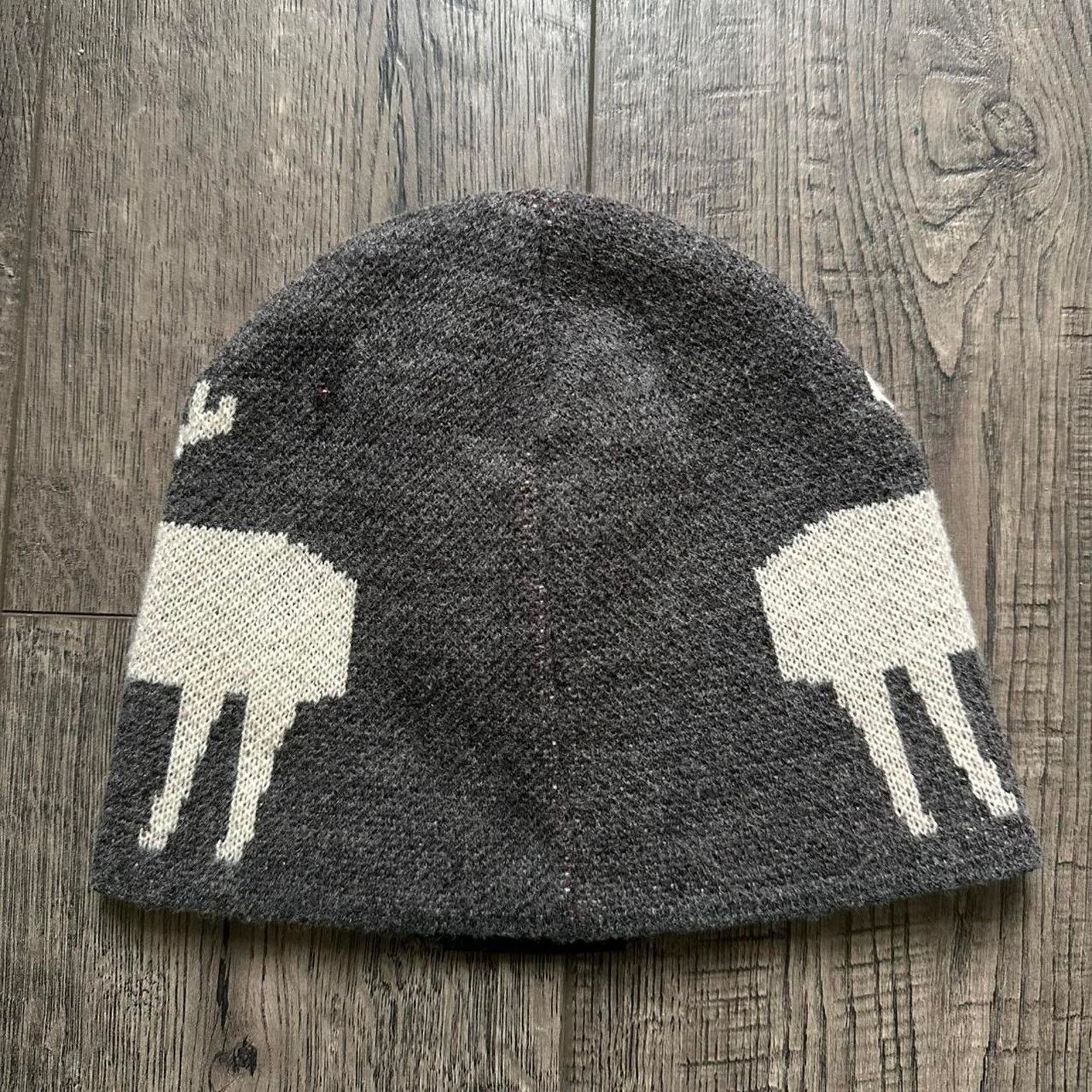 Abercrombie & Fitch × Vintage Vintage Y2K Wool Abercrombie & Fitch Beanie Skullcap Hat Size ONE SIZE - 3 Thumbnail