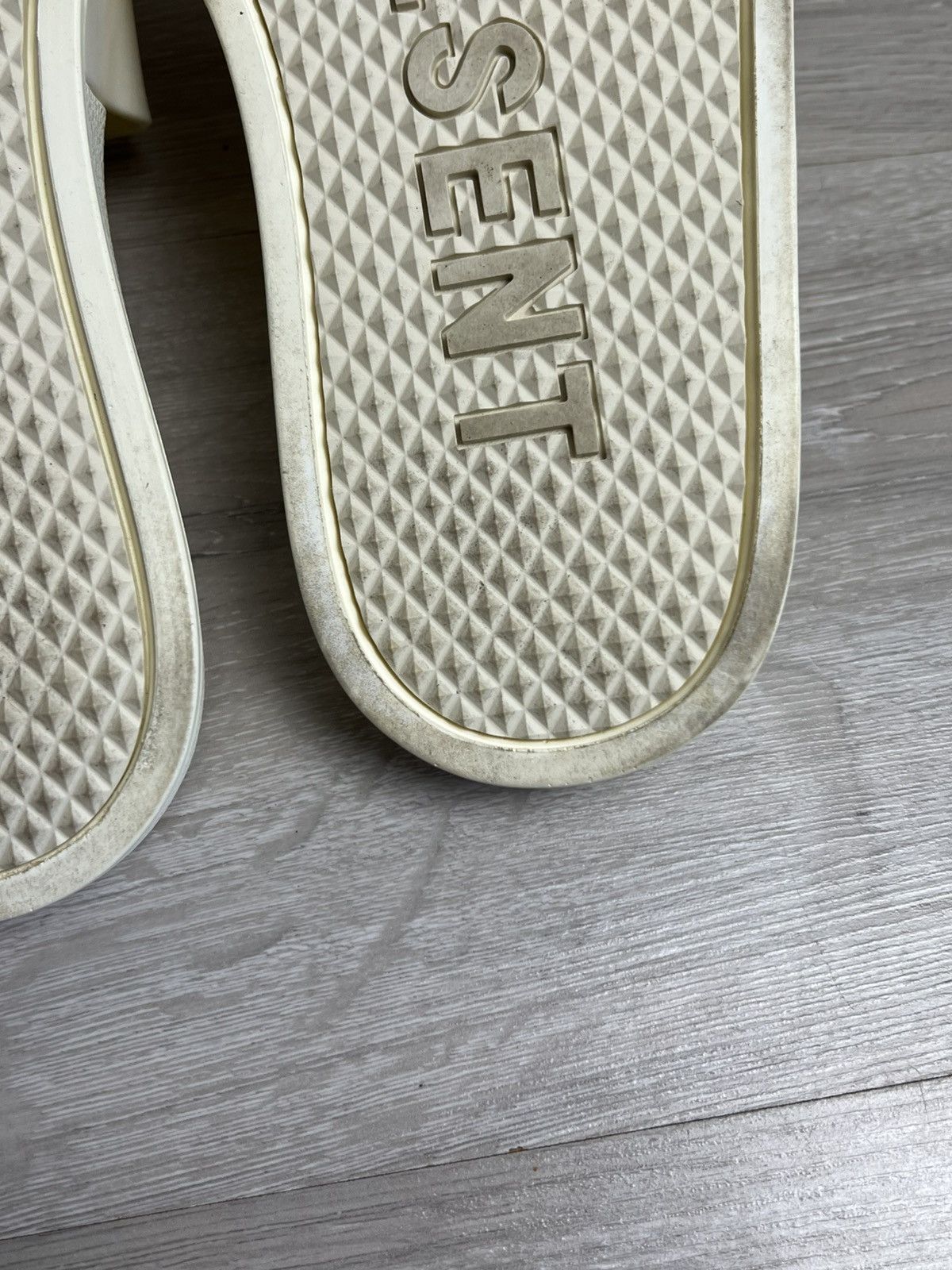 Represent Clo. Represent Men's Slide Sandles Sliders Pool Cobalt White Logo Size US 9 / EU 42 - 4 Thumbnail