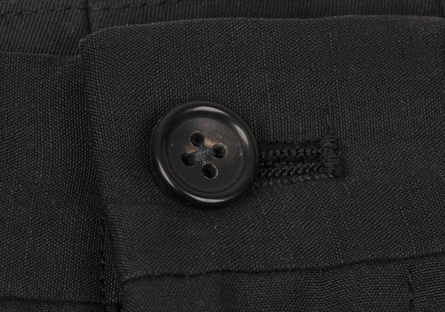 Yohji Yamamoto Yohji Yamamoto Linen Tapered Pants Black S Size US 30 / EU 46 - 3 Thumbnail