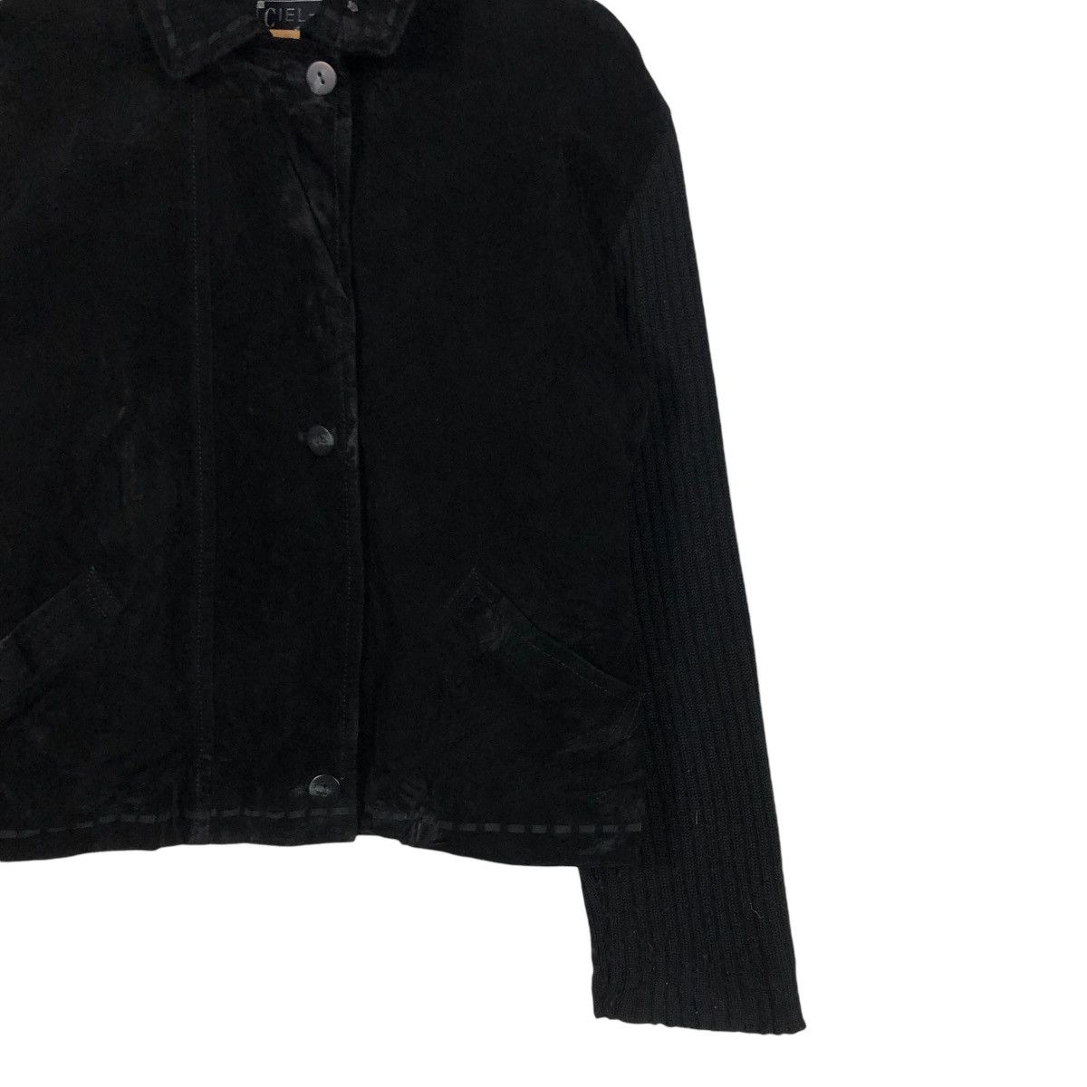 Japanese Brand 🔥VINTAGE CROPPED ARCHIEVE PIGSKINS LEATHER JACKET CIEL-UN Size US M / EU 48-50 / 2 - 7 Thumbnail