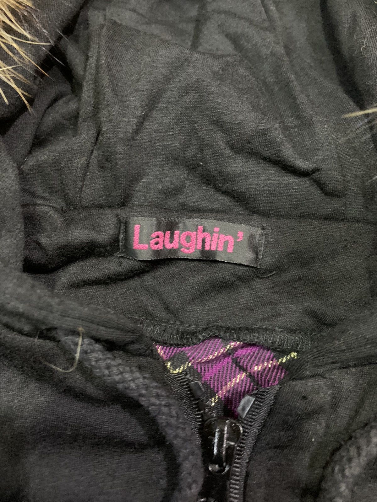 If Six Was Nine 🖤BLACKDAY🖤Laughin' double layer fur hoodie lgb styled Size US XS / EU 42 / 0 - 5 Thumbnail