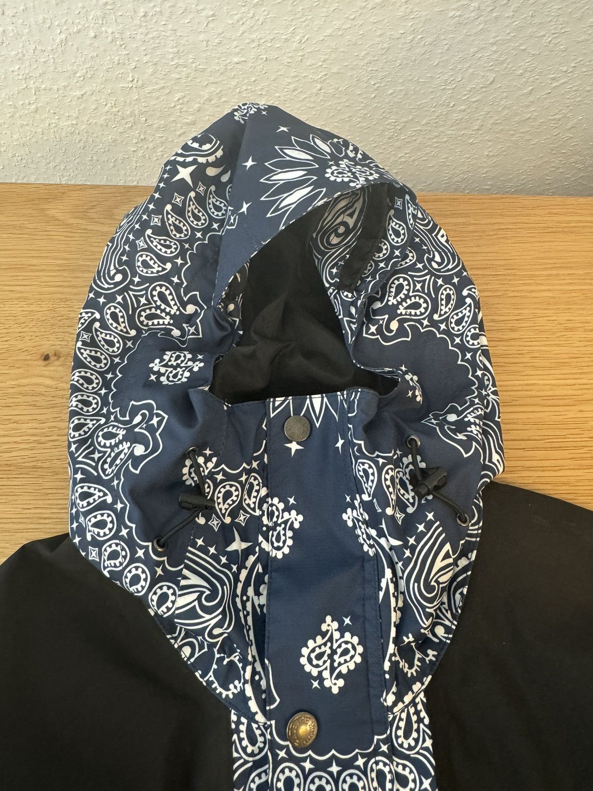 Supreme X The North Face Bandana Mountain Jacket Blue Large