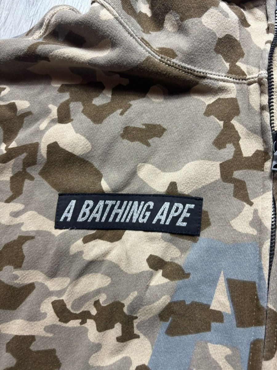 Bape Bape military sand camo hoodie Size US M / EU 48-50 / 2 - 4 Thumbnail