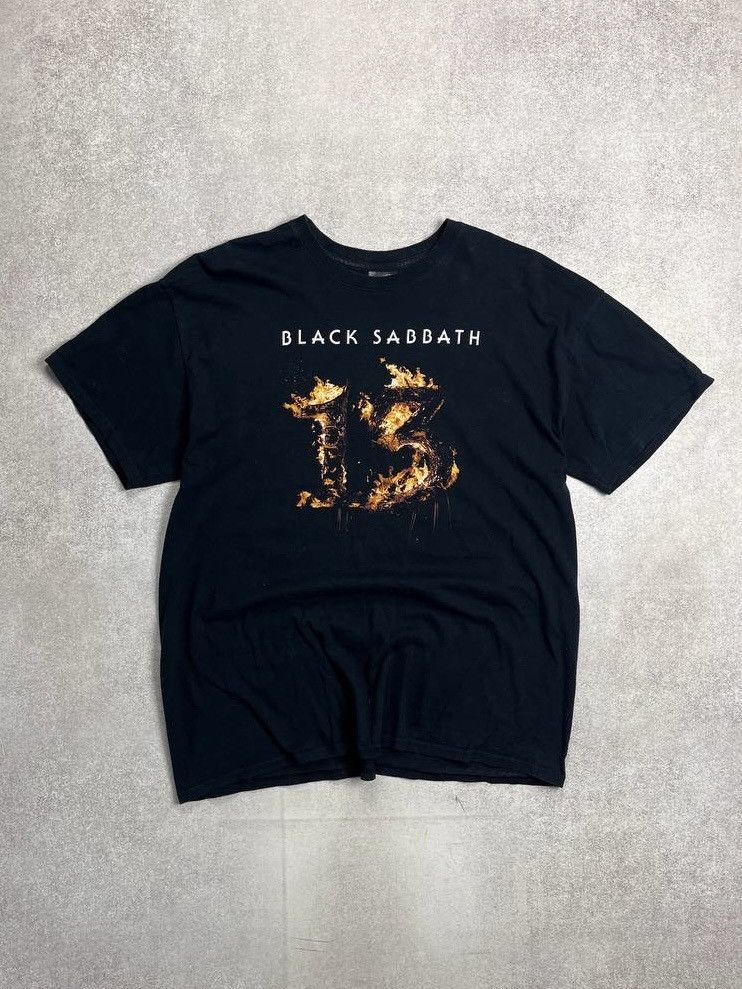 Band Tees Vintage Diesel Black Sabbath 13 Boxy T-shirt Y2K XL Size US XL / EU 56 / 4 - 1 Thumbnail