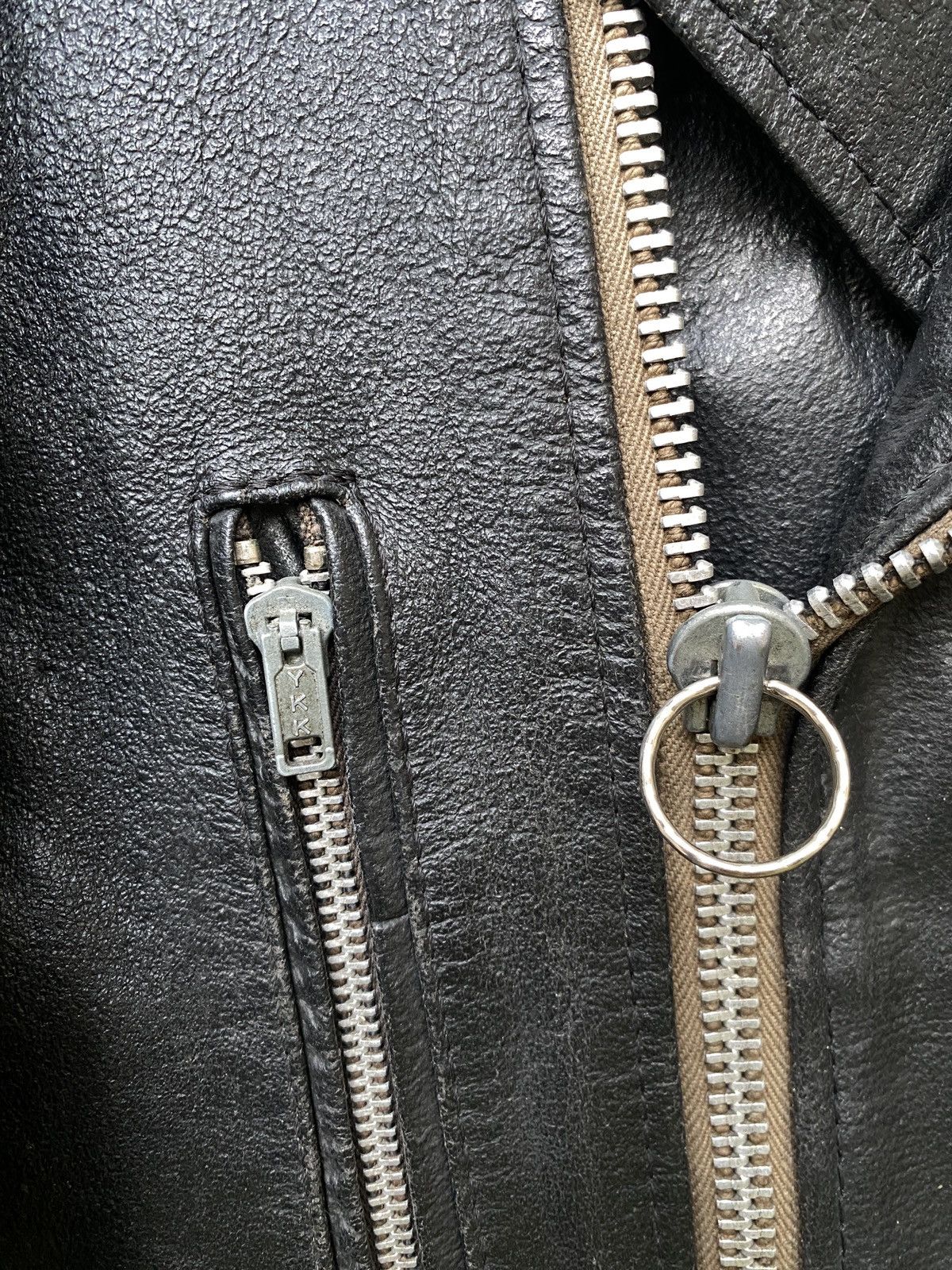 Vintage Rare Vintage 80s Punk Campri Everest Leather Biker Jacket Size US M / EU 48-50 / 2 - 8 Thumbnail