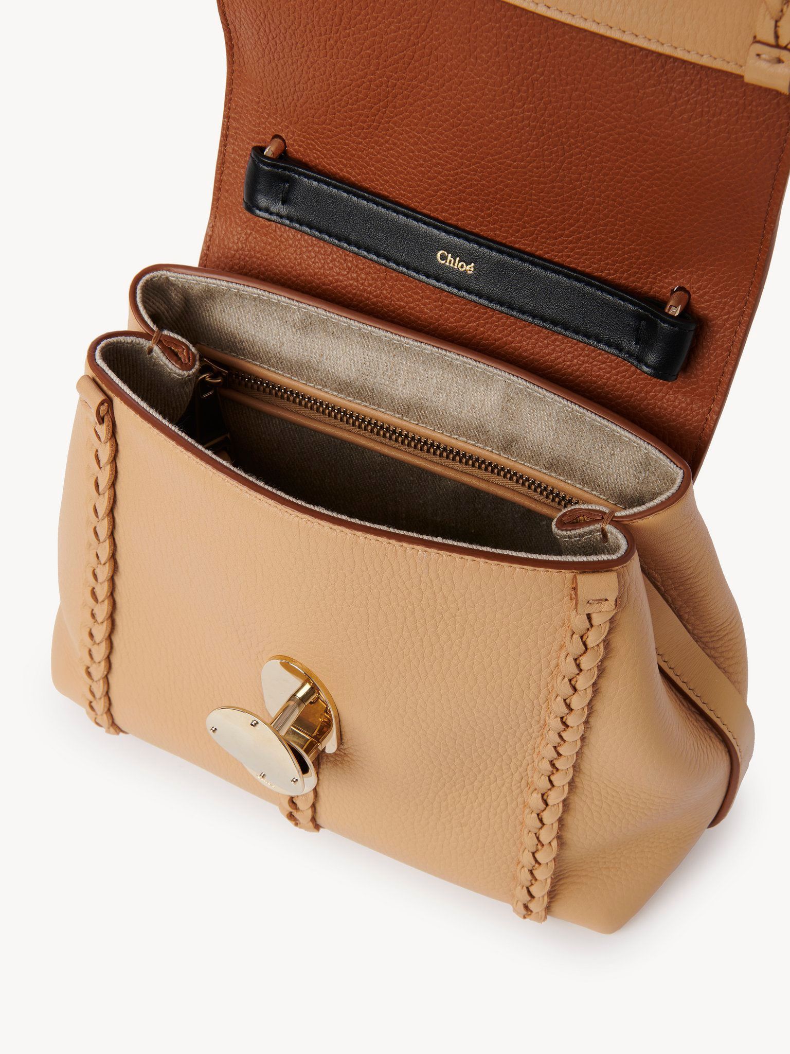 Chloe o1loc1c0325 Size: OS / CHC23 Penelope Small Soft Bag Brown Size ONE SIZE - 5 Thumbnail