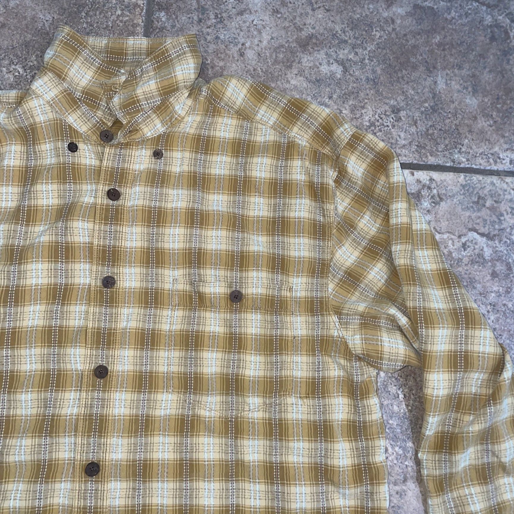 Tommy Bahama Tommy Bahama Shirt Plaid Silk Button-Down M Mens Multicolor Long Sleeve Button-Up Size US M / EU 48-50 / 2 - 2 Thumbnail