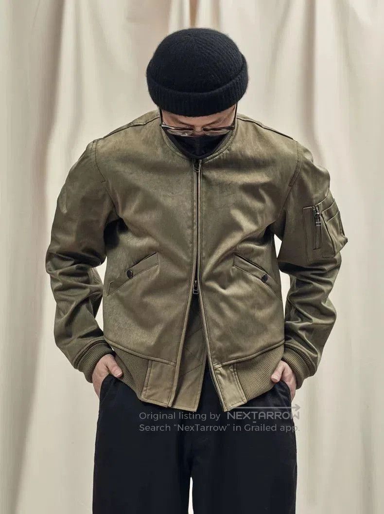 IJJI Rivers OJJ Military Green Flight Jacket. Size US S / EU 44-46 / 1 - 1 Thumbnail