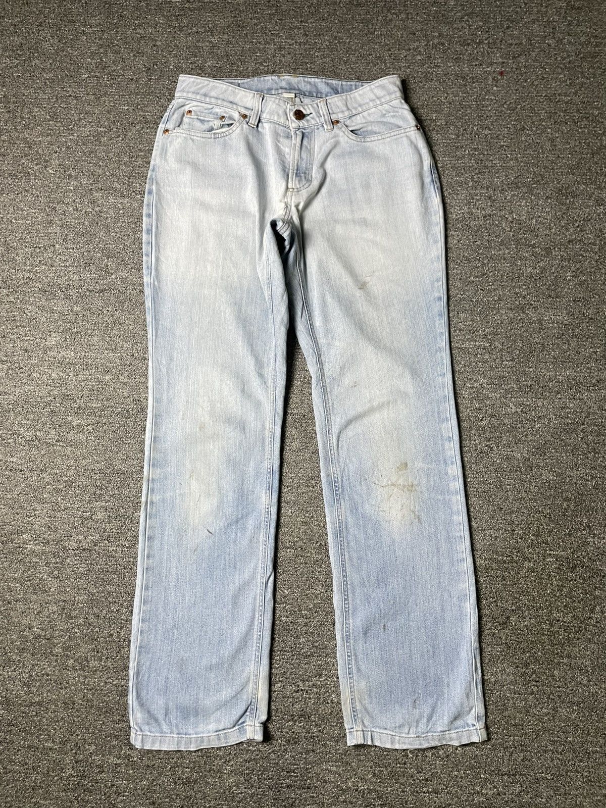 Japanese Brand × L.L. Bean × Vintage L.L Bean 1912 Straight Leg Favorite Fit Denim Jeans (132) Size US 29 - 1 Thumbnail