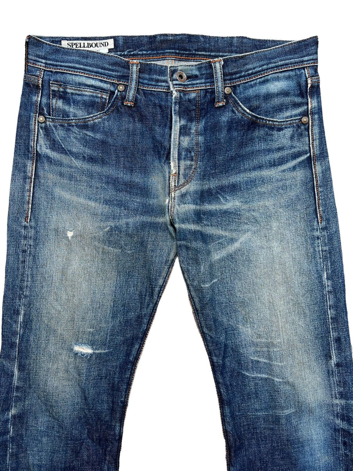 Eternal Eternal Spellbound Japan Straight Skinny Denim Jeans 32x30.5 Size US 32 / EU 48 - 4 Thumbnail
