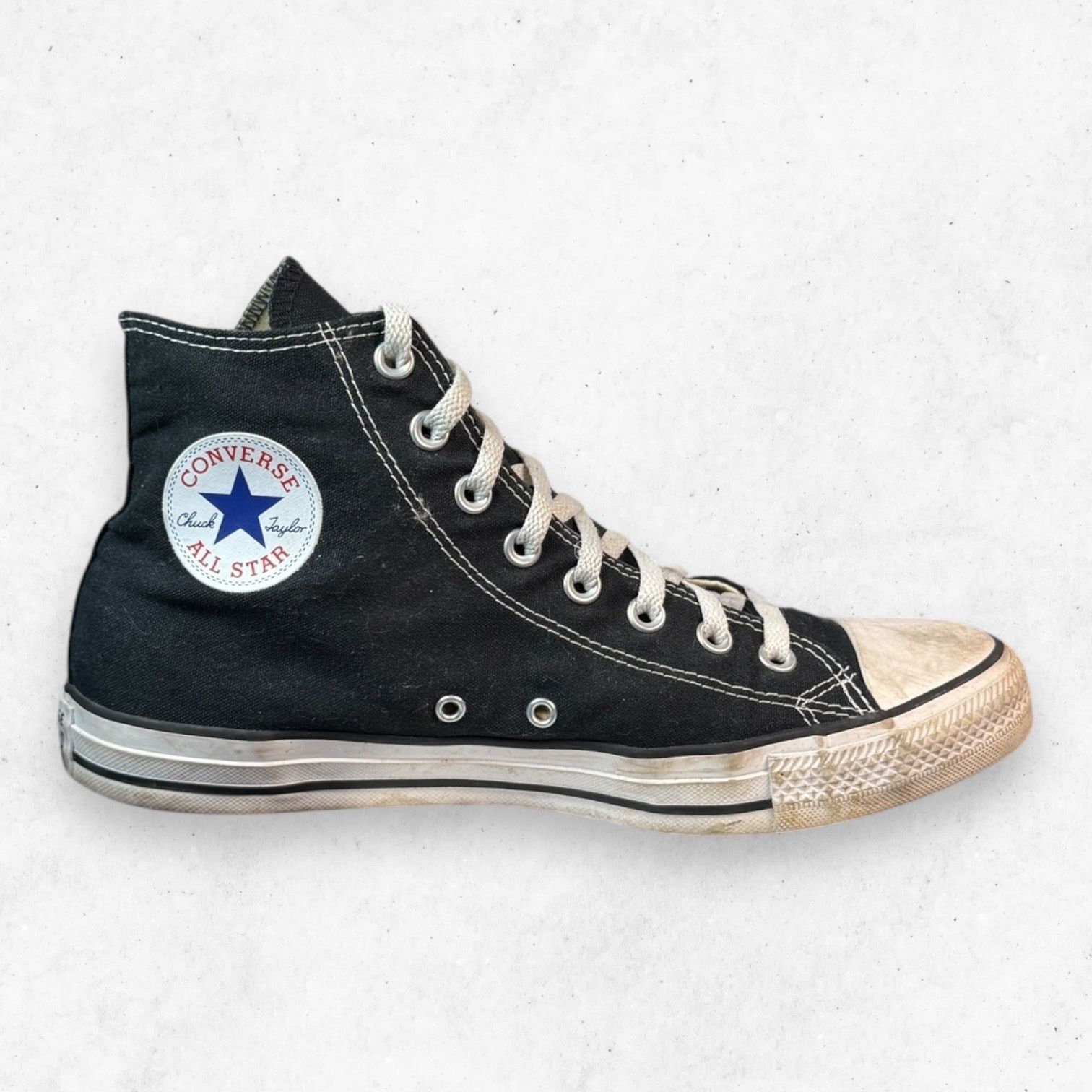Converse Converse Chuck Taylor All Star Hi Black Mens 10 Wmns 12 Size US 10 / EU 43 - 1 Thumbnail