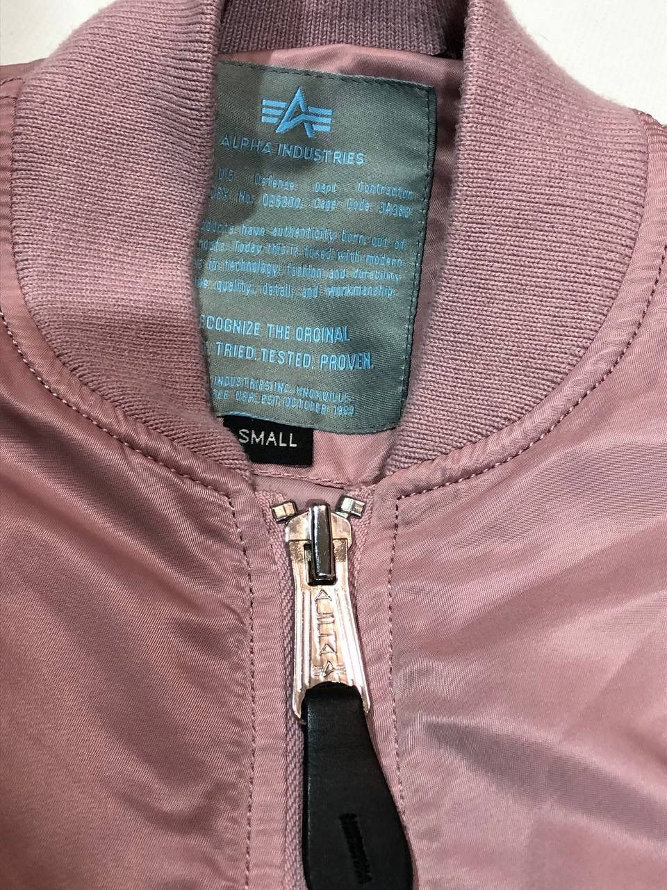 Alpha Industries Alpha Industries Woomens Bomber Jacket Pink Size S / US 4 / IT 40 - 11 Thumbnail