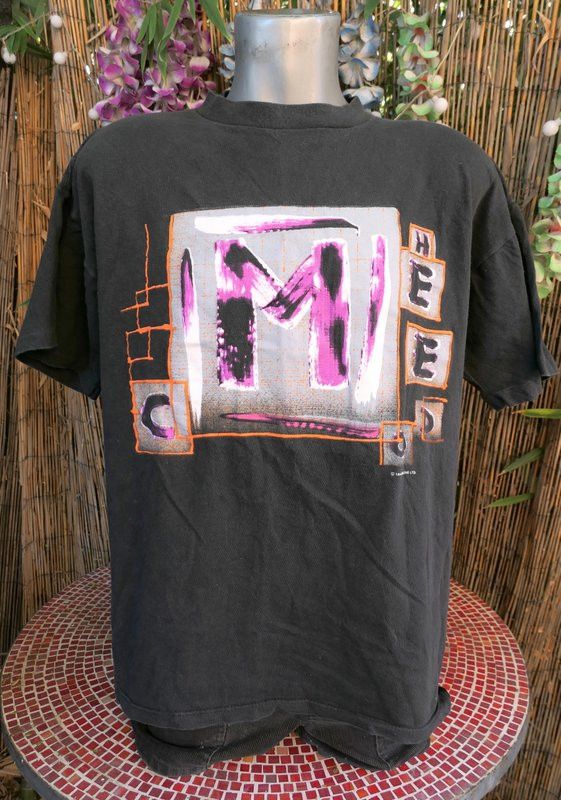 Vintage Vintage 1994 DEPECHE MODE Tour T Shirt XL With Gem Tag Size US XL / EU 56 / 4 - 1 Thumbnail