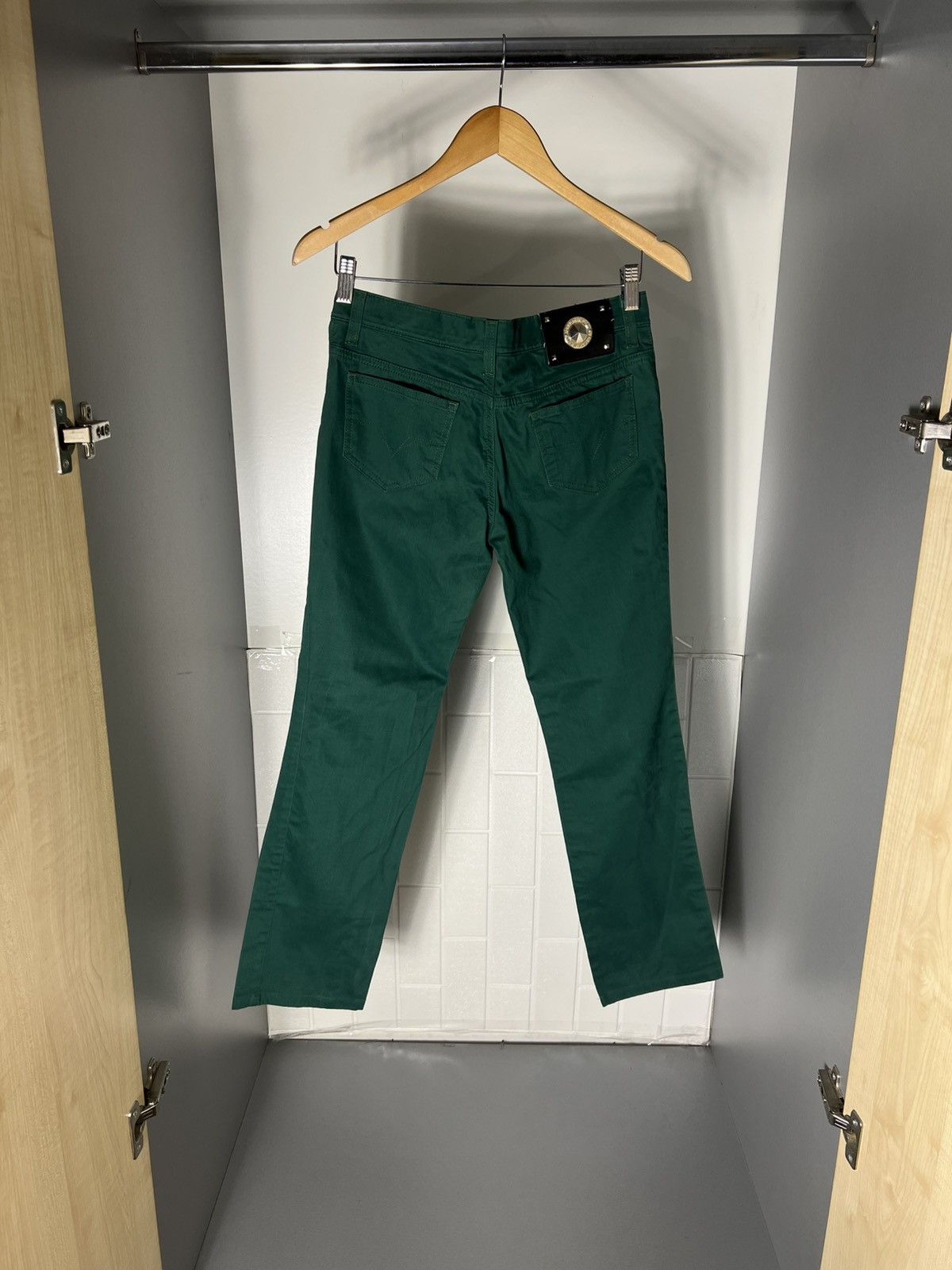 Versus Versace VINTAGE VERSACE JEANS CLASSIC ITALIAN DESIGNER DELUX CASUAL Size 27" / US 4 / IT 40 - 16 Thumbnail