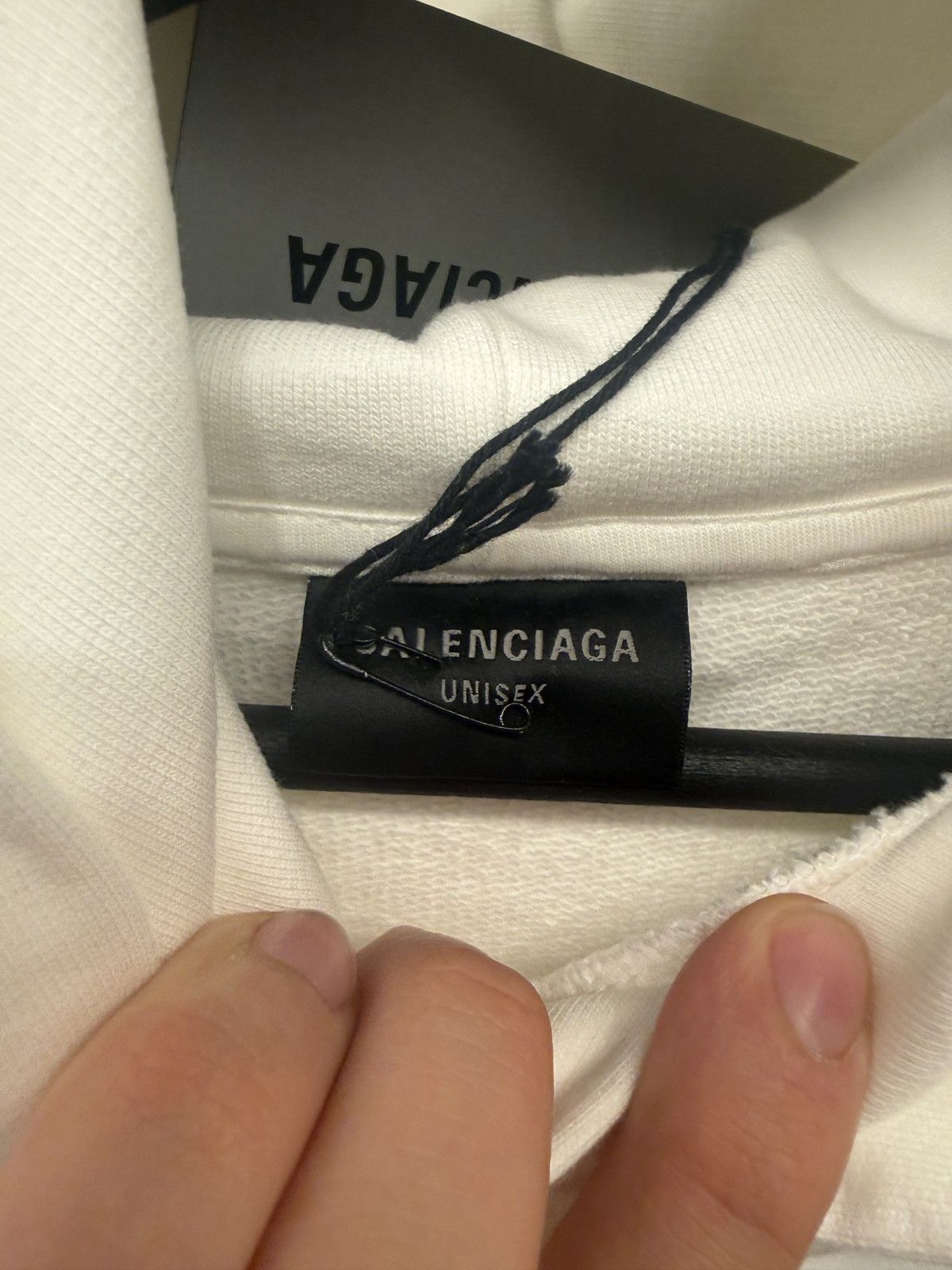 Balenciaga Balenciaga DIY Metal outline hoodie white Size US M / EU 48-50 / 2 - 4 Thumbnail