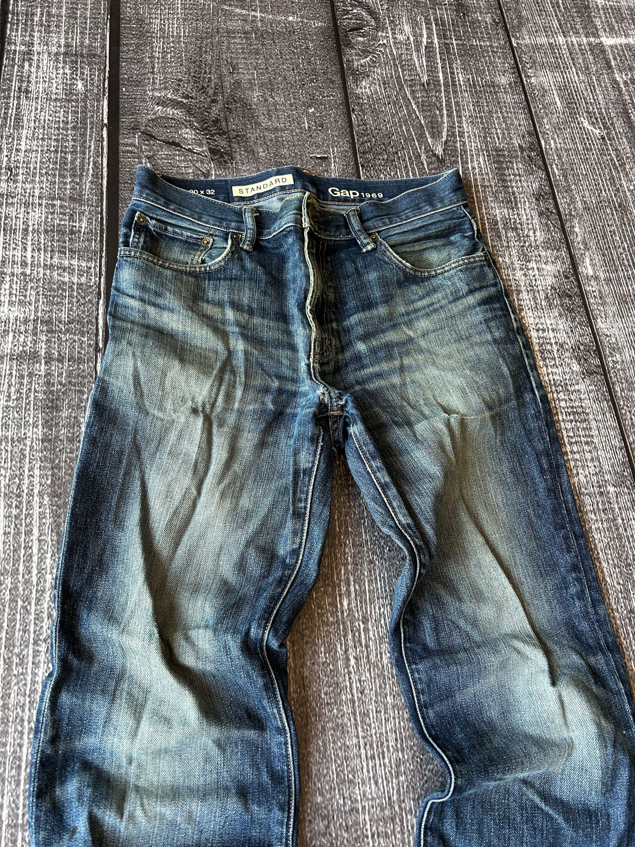 Designer Vintage Rick Owens Junya Watanabe Style Washed Jeans Size US 32 / EU 48 - 4 Thumbnail