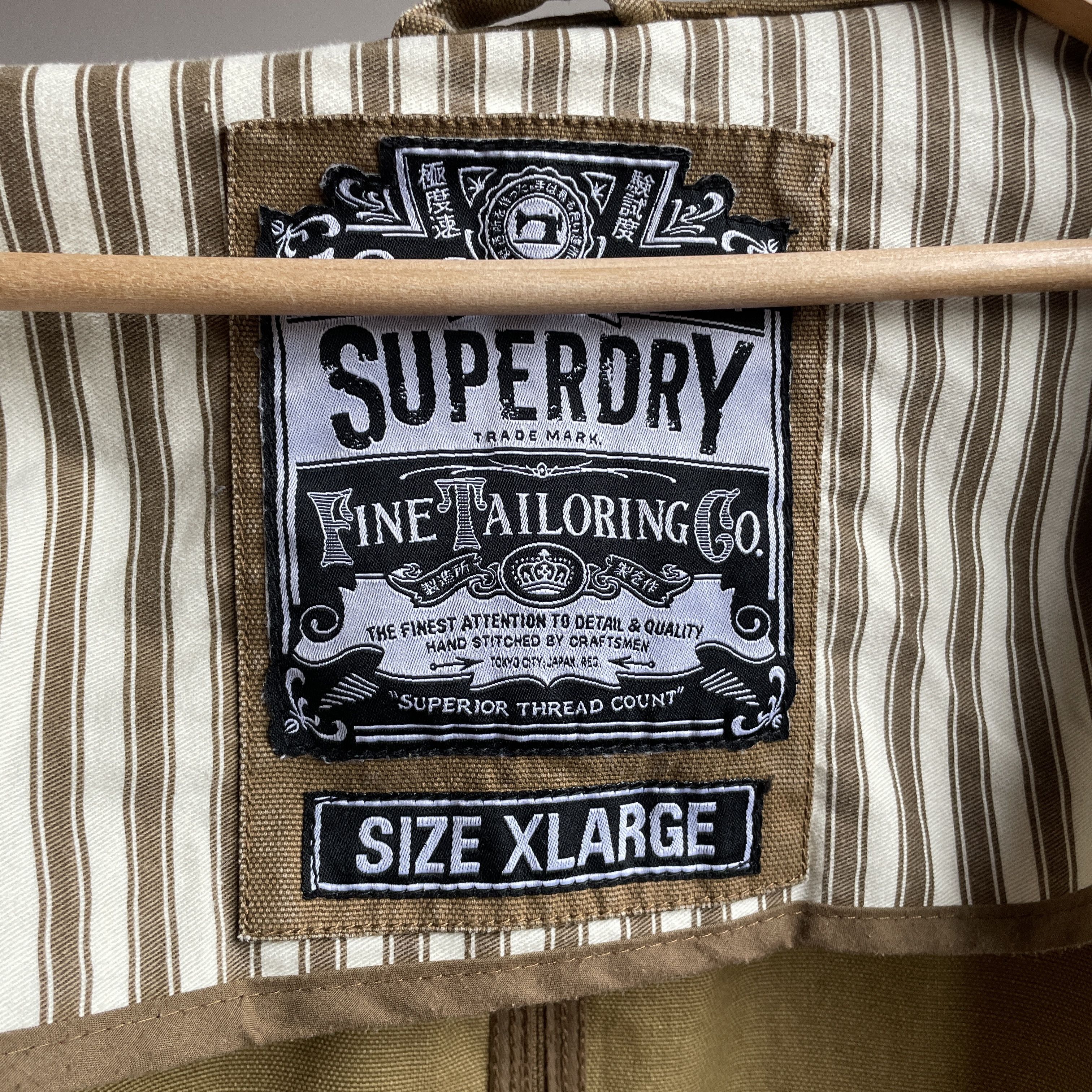 Superdry Superdry Canvas Work Chore Jacket Size XL Size US XL / EU 56 / 4 - 17 Thumbnail