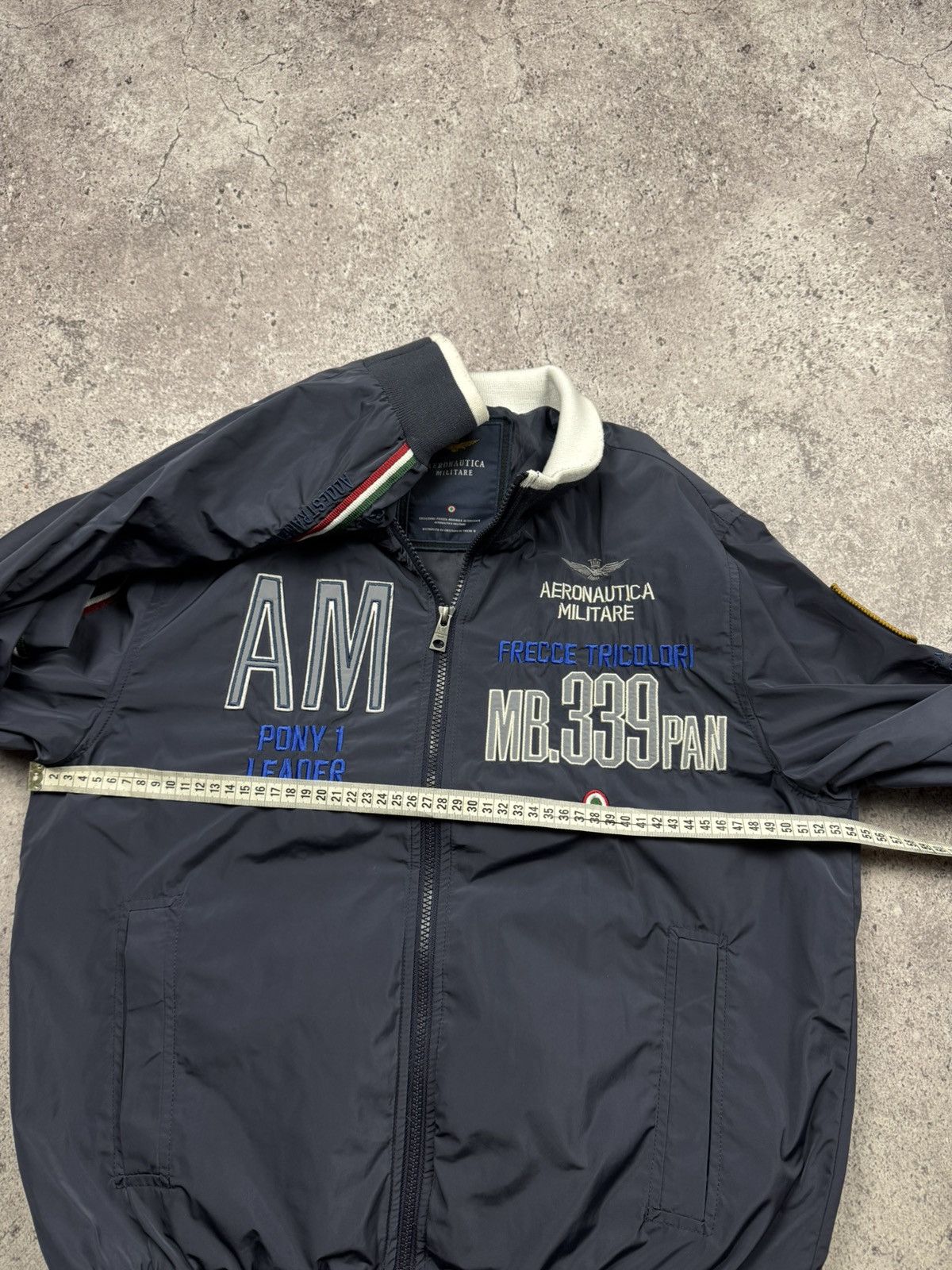 Aeronautica Militare Vintage Aeronautica Malitatie Y2K Bomber Jacket USA Avirex Size US S / EU 44-46 / 1 - 12 Thumbnail