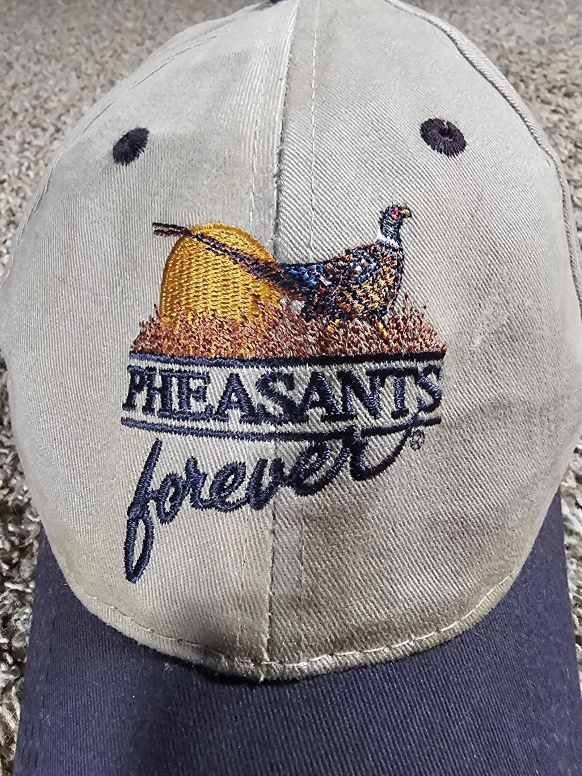 Designer Pheasants Forever Snapback Blue Bill Hat Size ONE SIZE - 3 Thumbnail