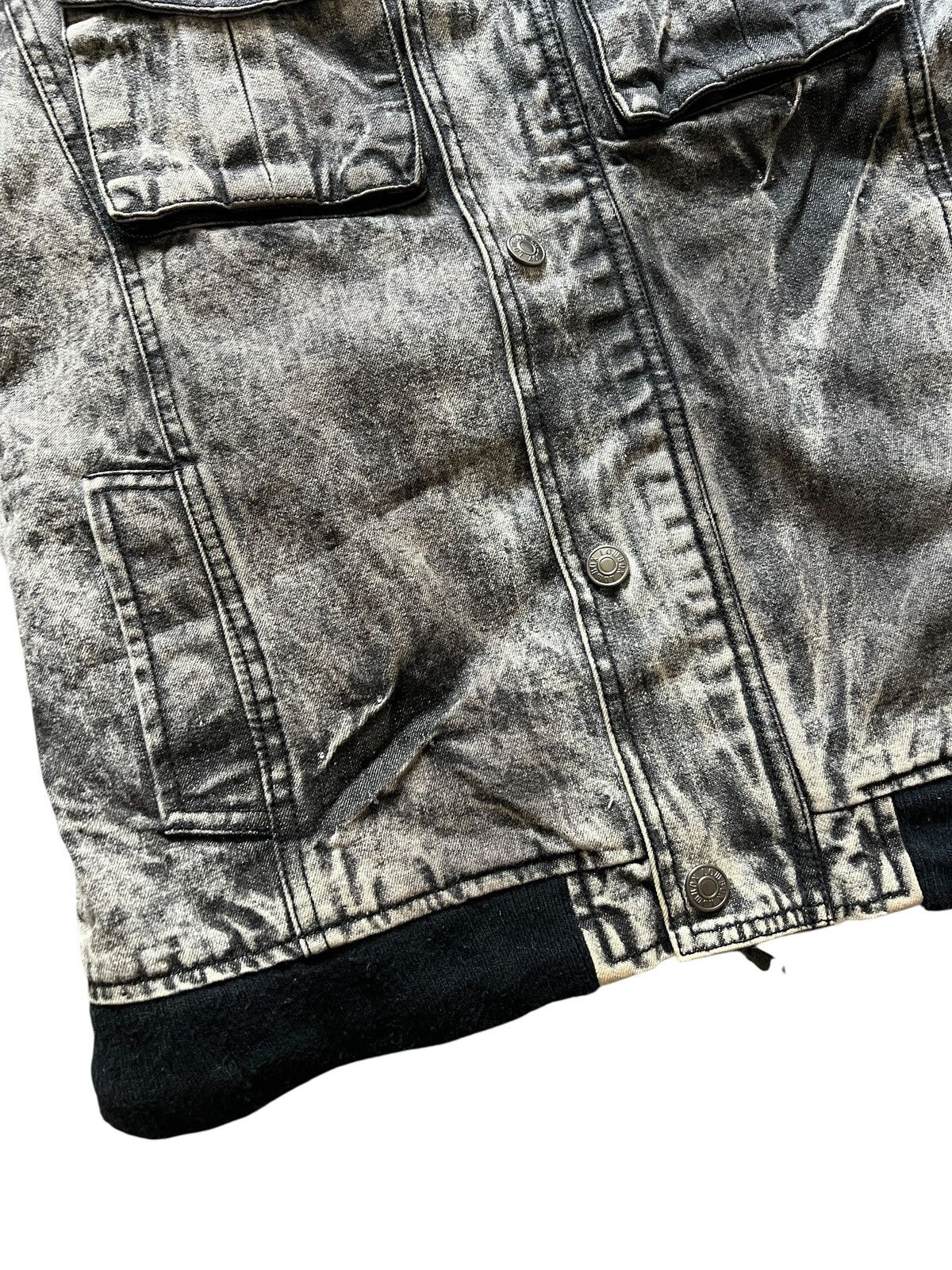 LOWBOX 2000s Lowbox Acid Wash Bono Jacket Size US M / EU 48-50 / 2 - 7 Thumbnail