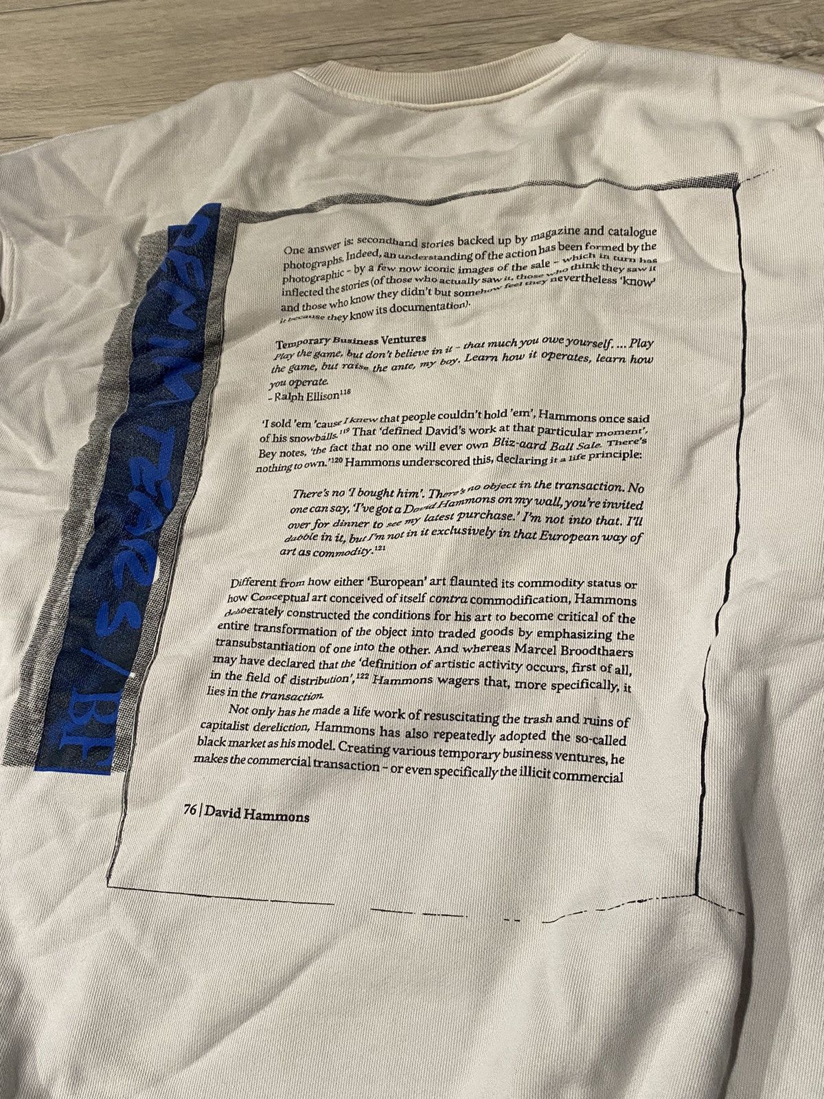 DENIM TEARS Denim Tears No Vacancy Inn David Hammons Crewneck Size US L / EU 52-54 / 3 - 3 Thumbnail