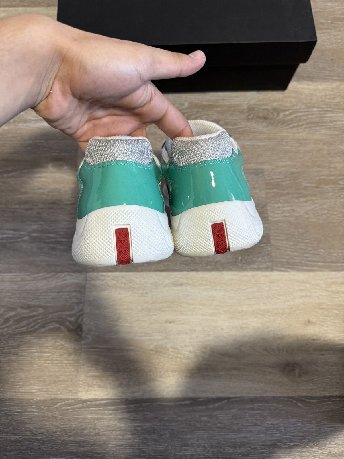 Prada Turquoise Prada American cup Size US 10 / EU 43 - 4 Thumbnail