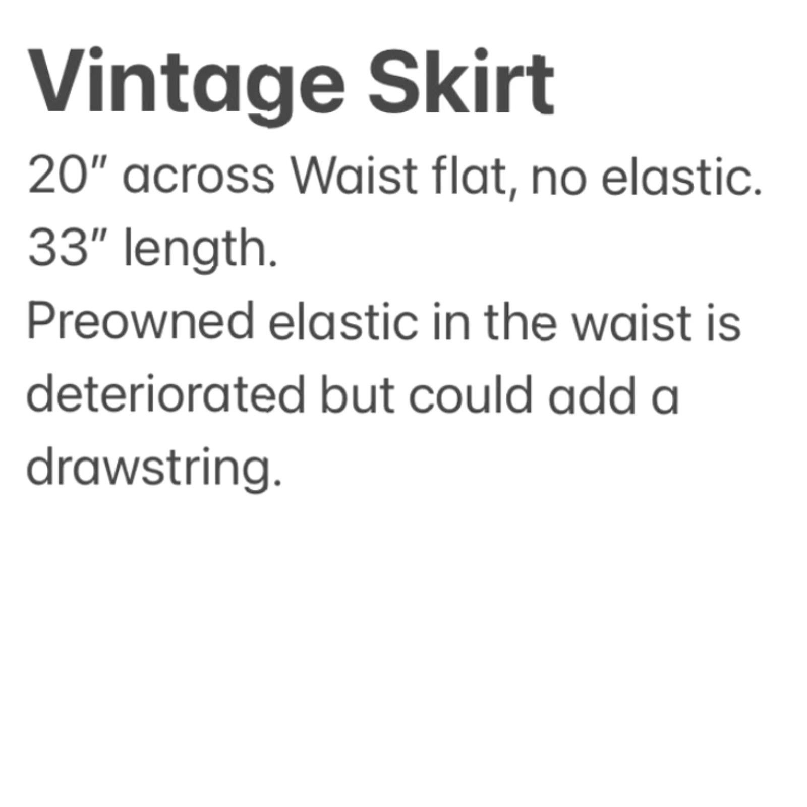 Vintage VINTAGE Cotton Gecko Tropical Broomstick Prairie Midi Skirt Boho Hippie Festival Size 40" / US 18 - 7 Thumbnail